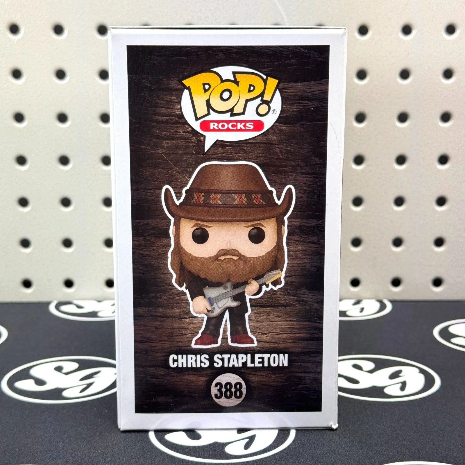 CHRIS STAPLETON Signed Funko Pop! Figure #388 Beckett Cert BAS Autograph Auto, image 5