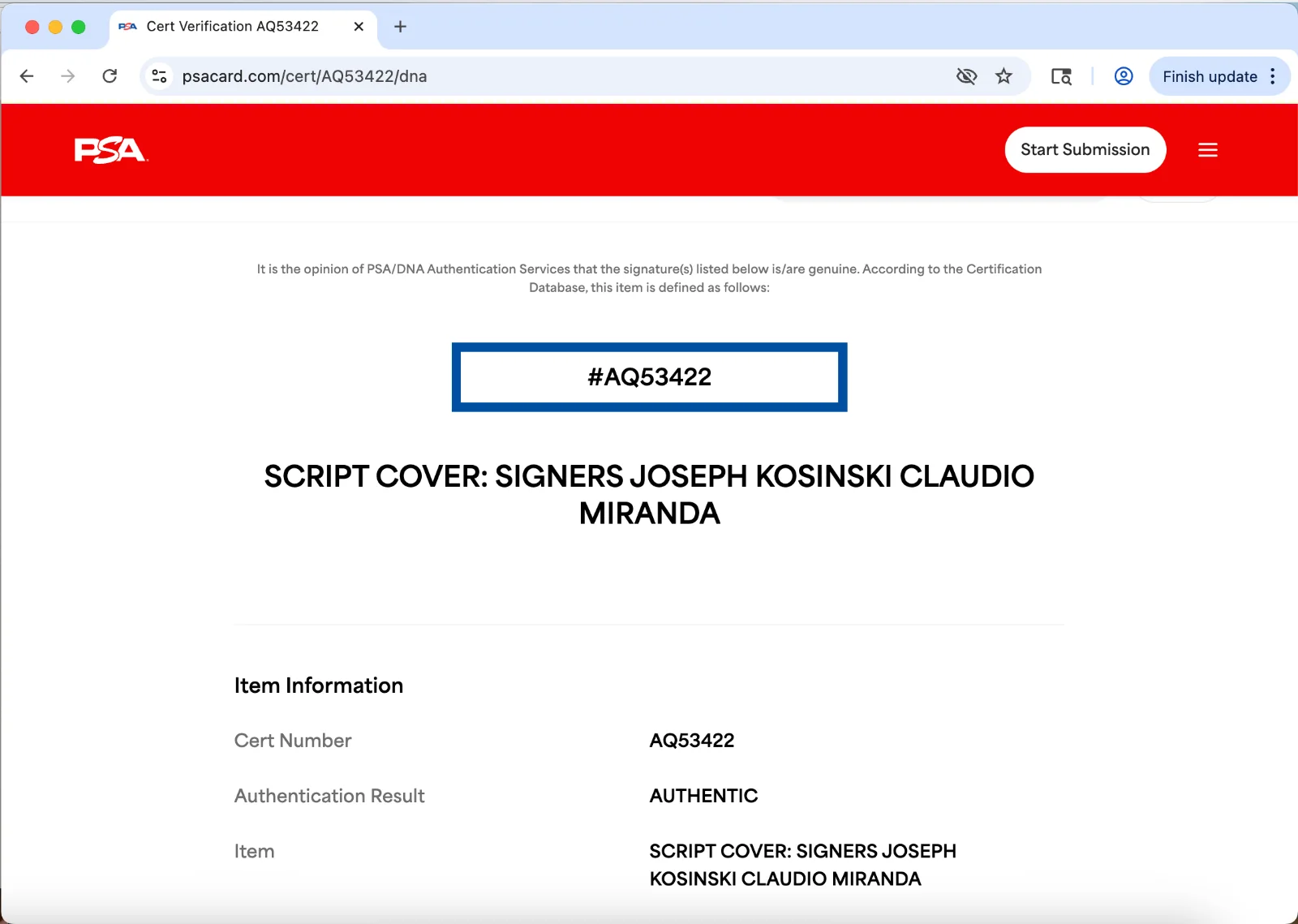 Joseph Kosinski, Claudio Miranda — Claudio Miranda Joseph Kosinski signed F1 The Movie script full 182 pages PSA, image 3