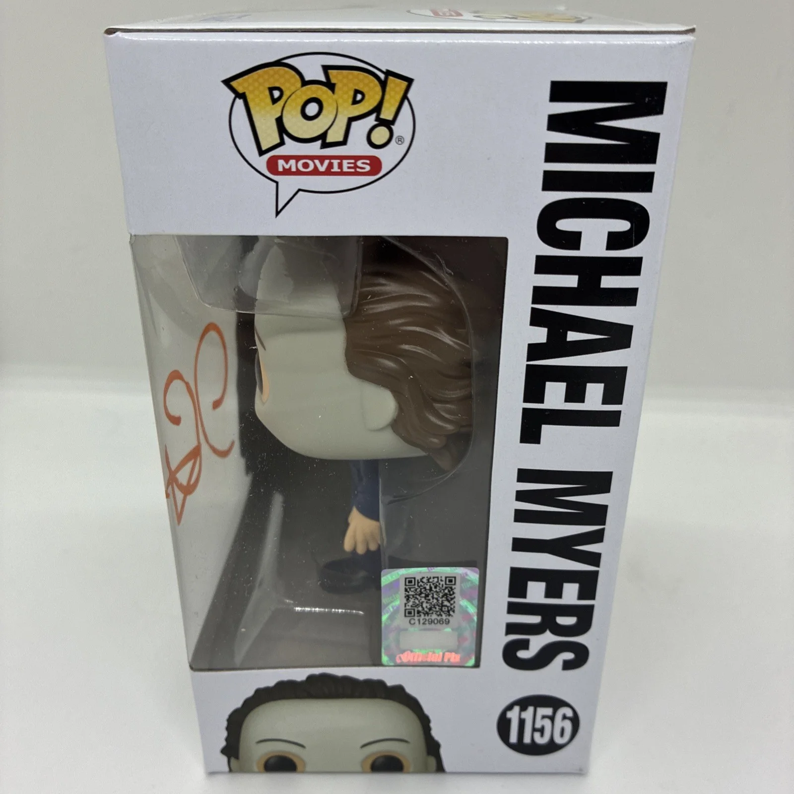 John Carpneter — JOHN CARPENTER SIGNED HALLOWEEN MICHAEL MYERS POP FUNKO 1156 Official Pix COA, image 2