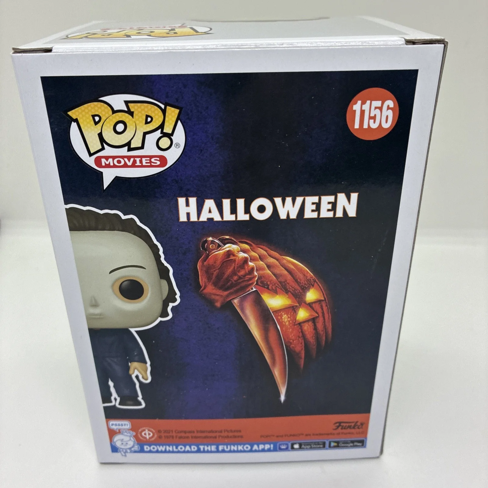 John Carpneter — JOHN CARPENTER SIGNED HALLOWEEN MICHAEL MYERS POP FUNKO 1156 Official Pix COA, image 3
