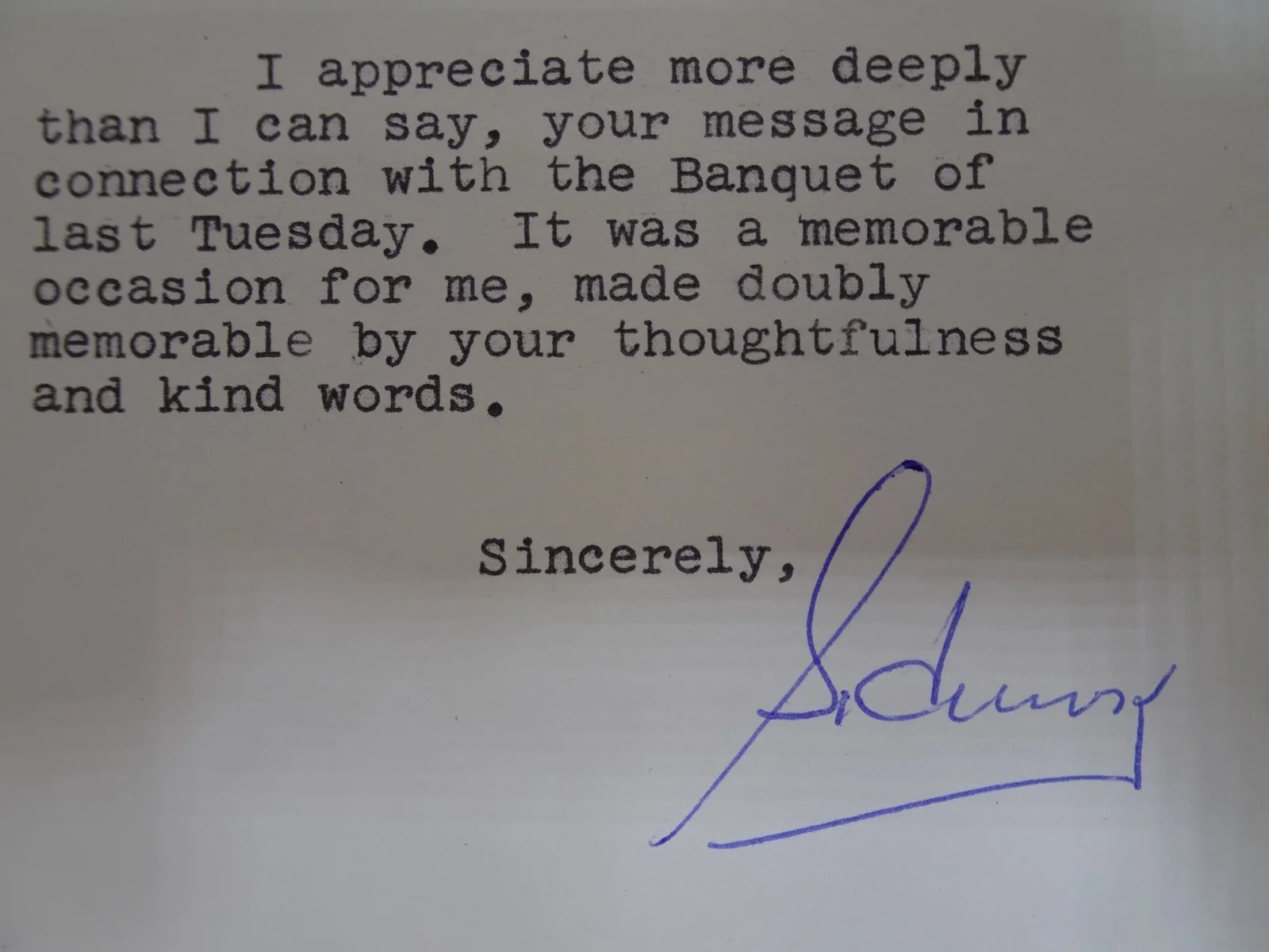 Sol Hurok — Sol Hurok Russian Impresario Autographed Letter to Symphony Manager 2/3/1961, image 5
