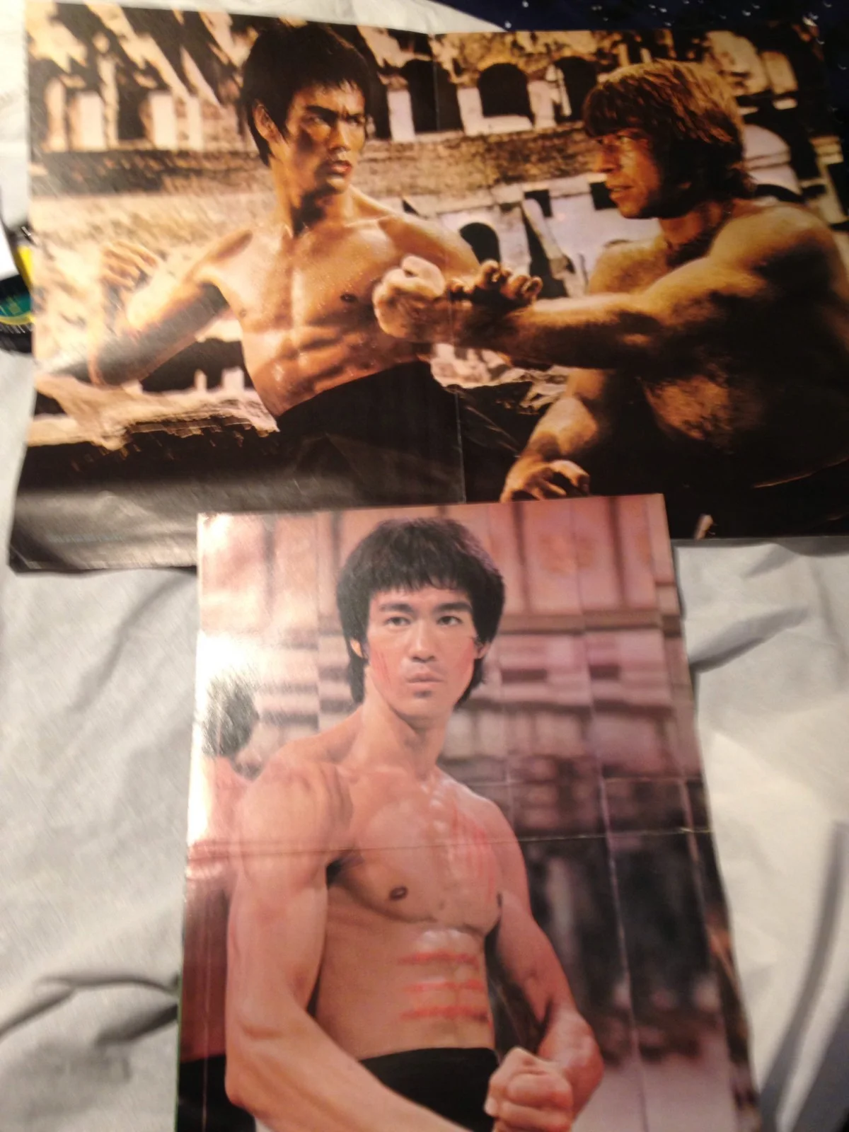 VINTAGE BRUCE LEE POSTERS FROM MAGAZINES ENTER THE DRAGON ETC, изображение 2