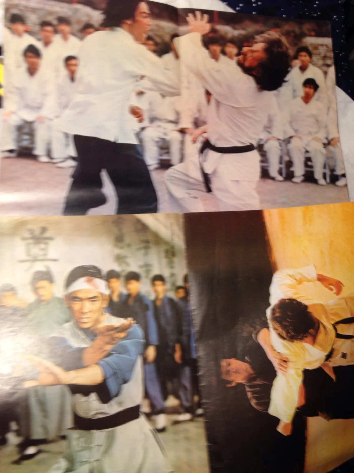 VINTAGE BRUCE LEE POSTERS FROM MAGAZINES ENTER THE DRAGON ETC, изображение 5