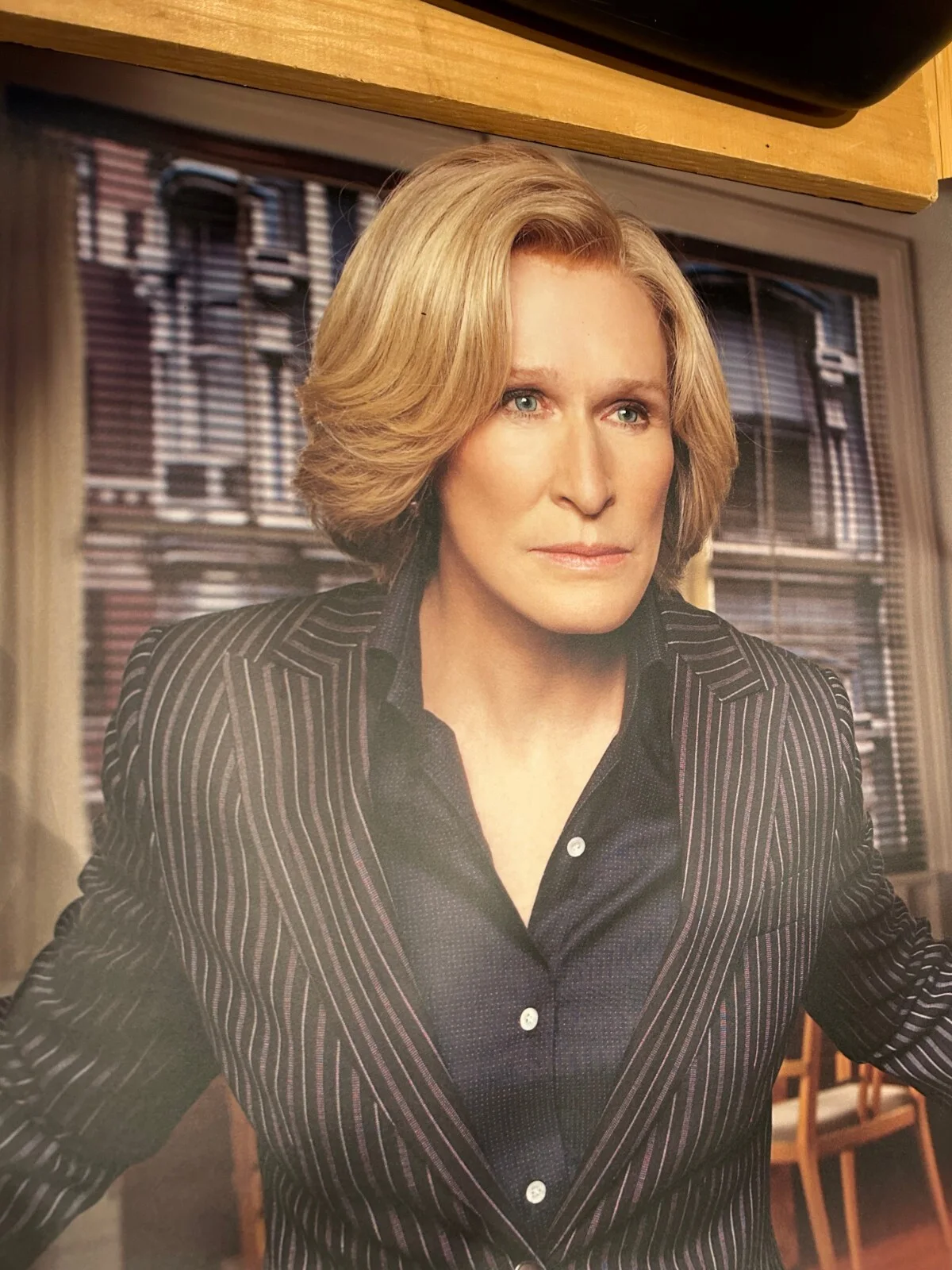 Glenn Close — Glenn Close, Actress, Auto- Signed Poster 39.5" x 27" From Movie, "Damages.", image 5
