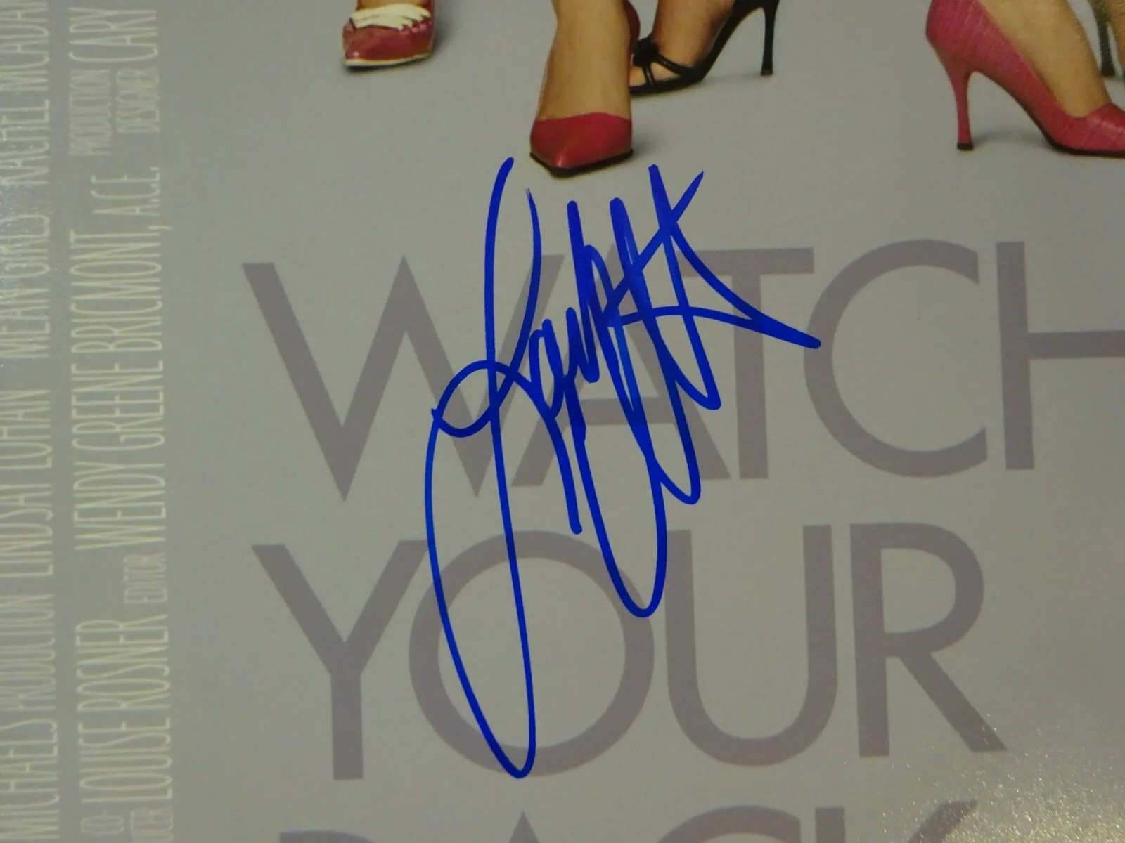 Lacey Chabert — Signed LACEY CHABERT Autographed MEAN GIRLS 12"x18" Photo BECKETT BAS COA, изображение 3