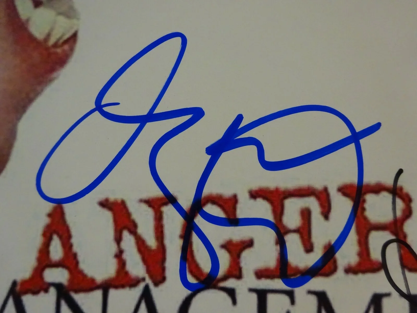 Adam Sandler, Marisa Tomei, Jonathan Loughran — Signed Anger Management Autographed By 3 11"x17" Photo Sandler + Beckett LOA COA, изображение 4