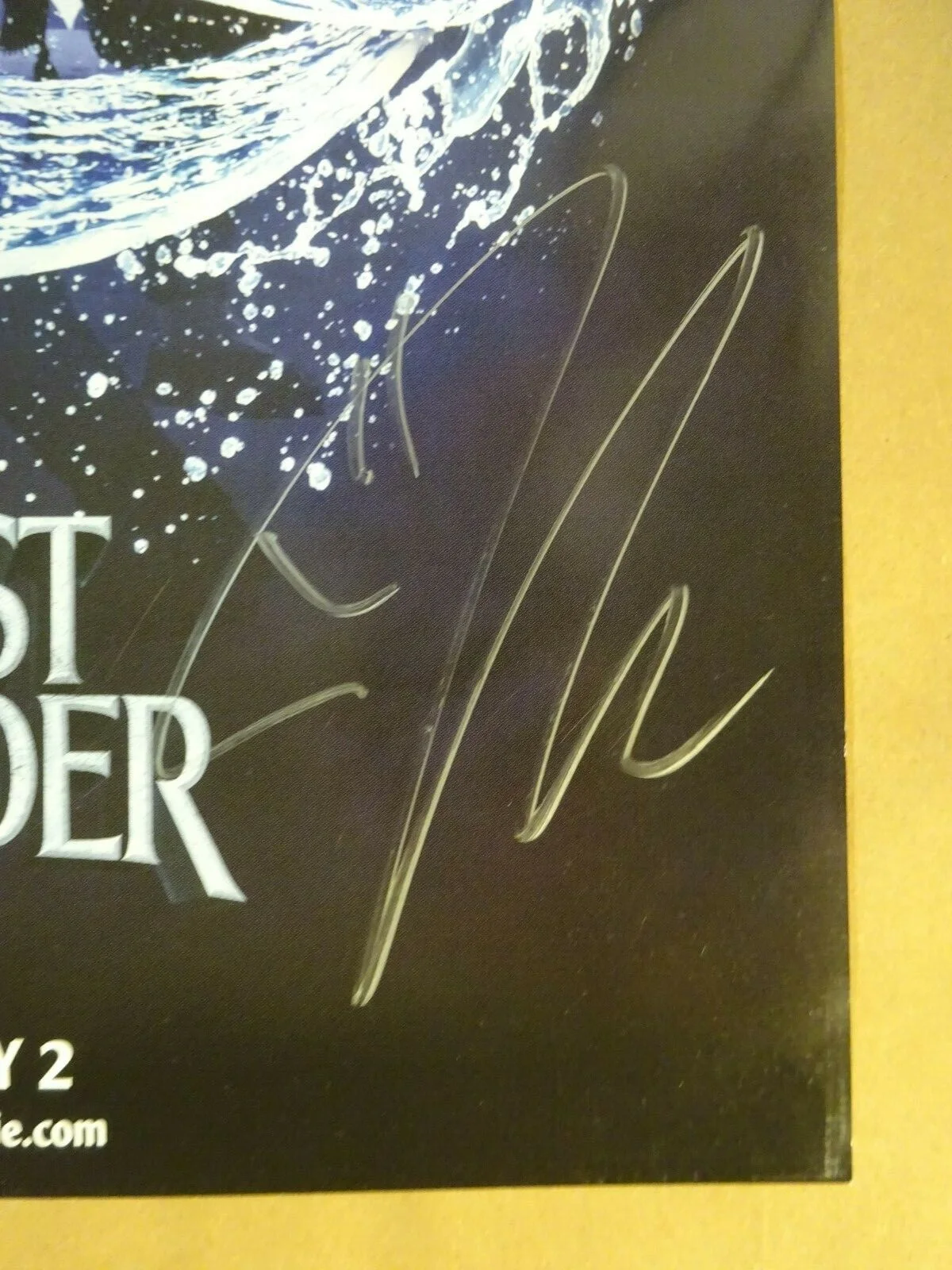 Jackson Rathbone, Nicola Peltz — Signed JACKSON RATHBONE & NICOLA PELTZ - THE LAST AIRBENDER 11x17 Personalized, изображение 5