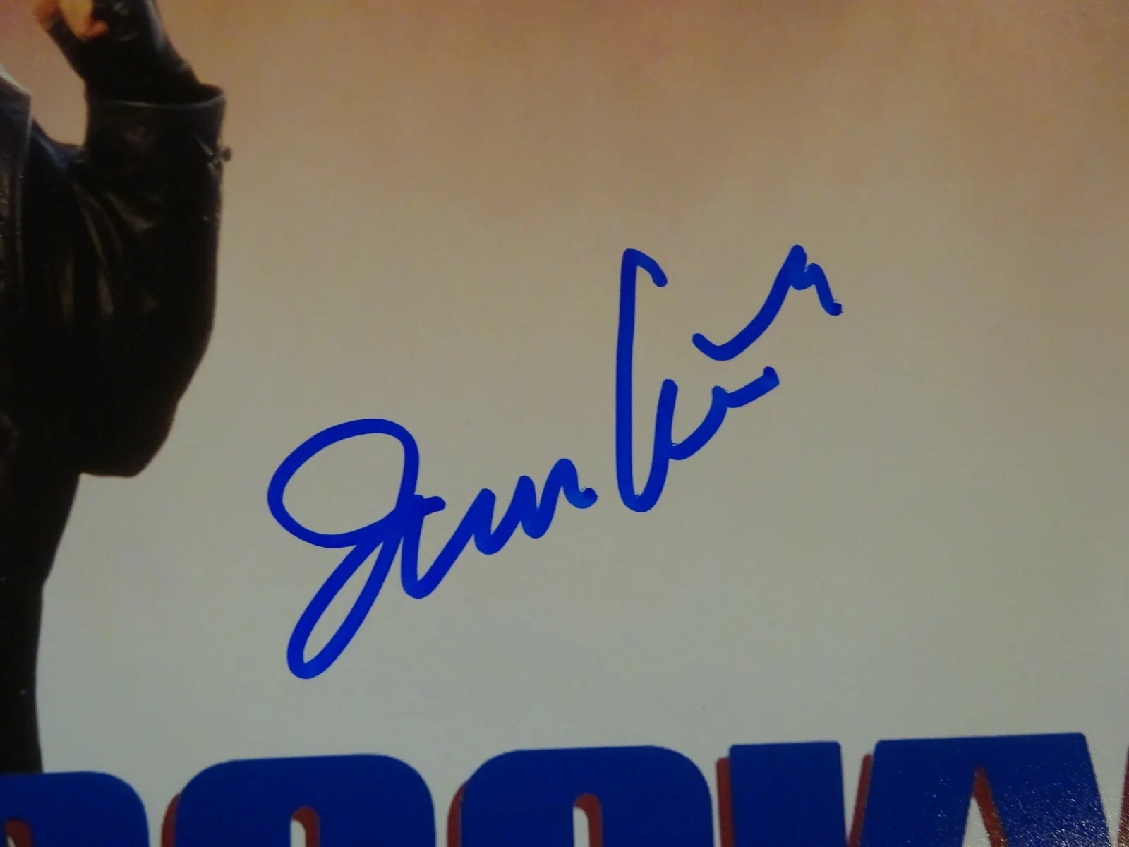 Irwin Winkler — Signed IRWIN WINKLER Autographed ROCKY V 12"x18" Photo BECKETT BAS COA, image 3