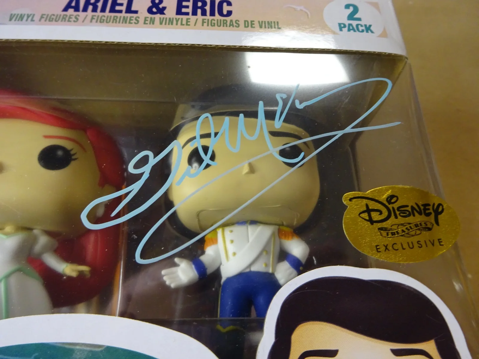 Gil McKinney — Signed Gil McKinney Autographed Prince Eric Once Upon A Time Funko Pop BAS COA, image 3
