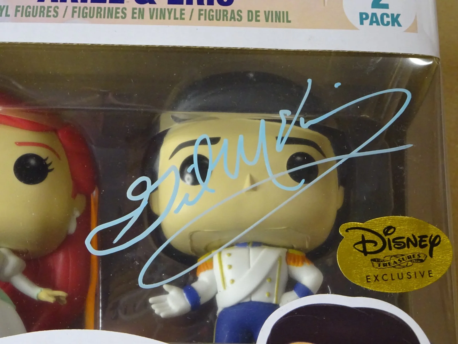 Gil McKinney — Signed Gil McKinney Autographed Prince Eric Once Upon A Time Funko Pop BAS COA, image 4