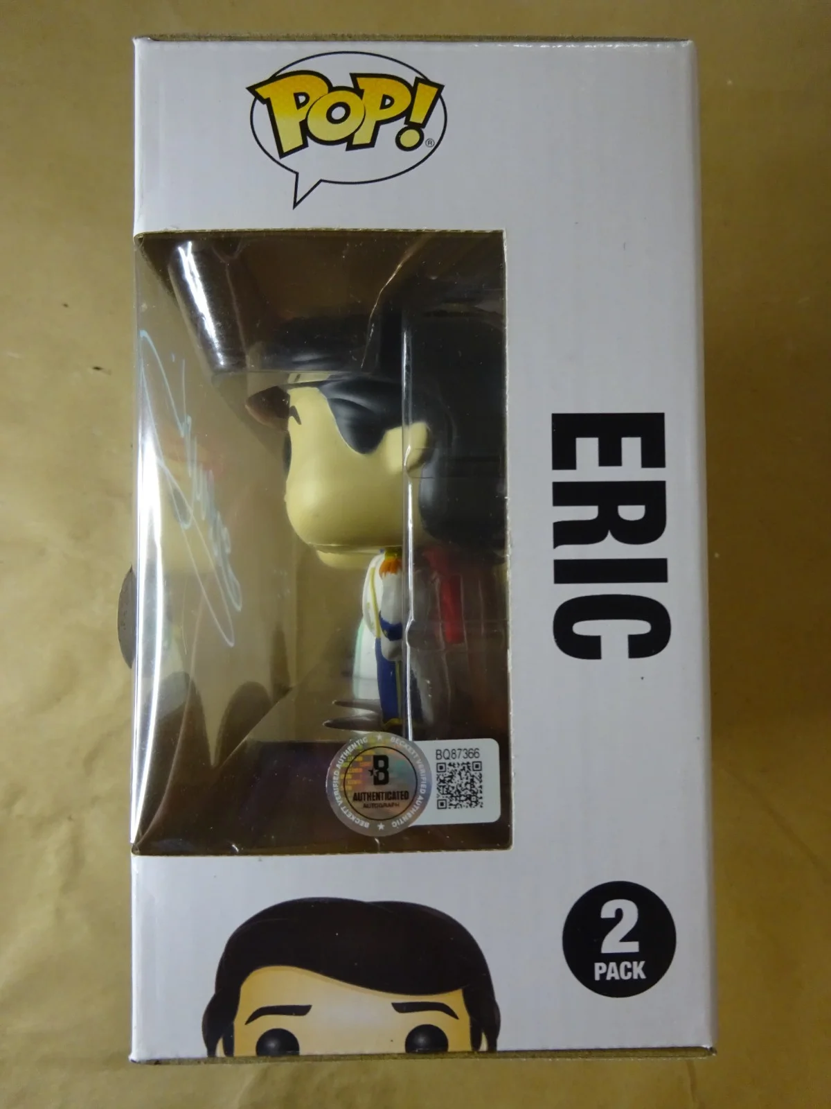 Gil McKinney — Signed Gil McKinney Autographed Prince Eric Once Upon A Time Funko Pop BAS COA, image 5