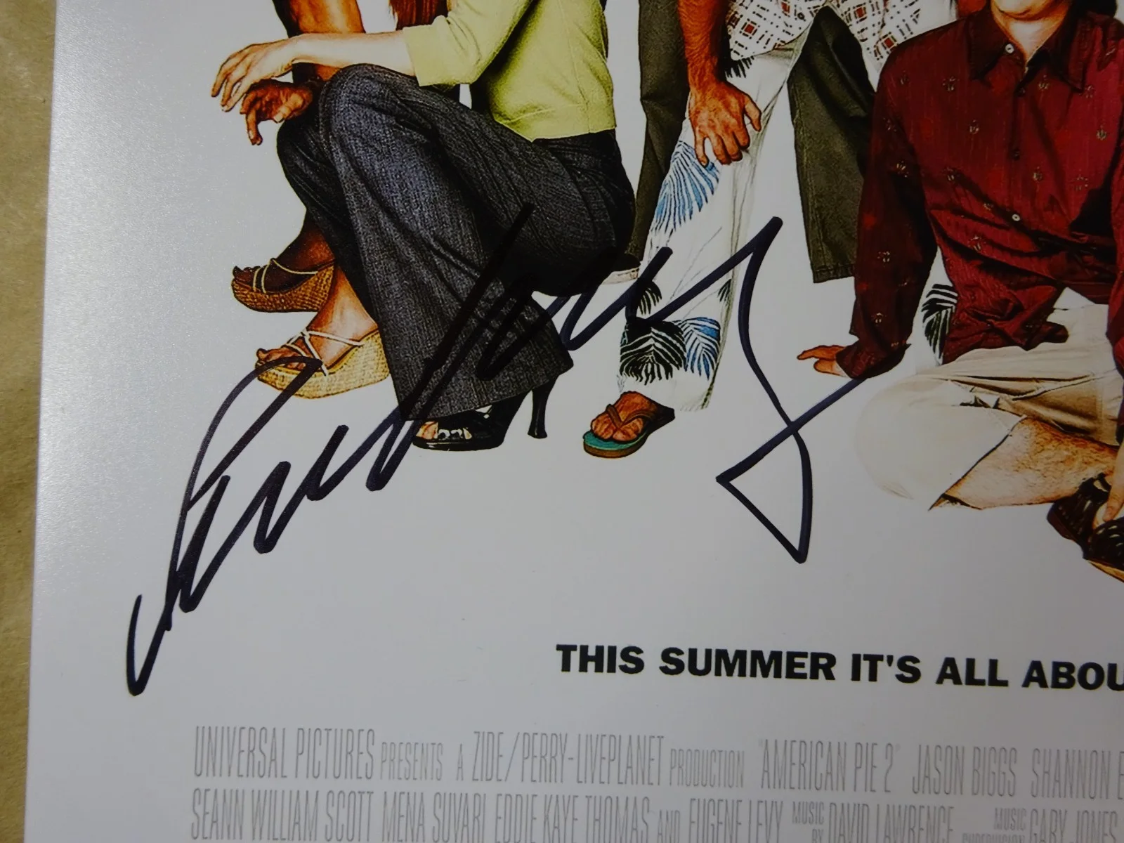 Eugene Levy — Signed Eugene Levy Autographed American Pie 2 11"x17" Photo Beckett BAS COA, изображение 5