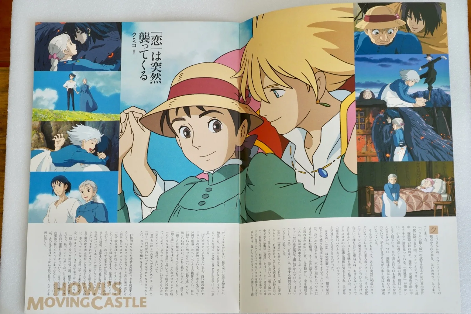 Howl's Moving Castle 2004 Japanese Movie Program, image 5