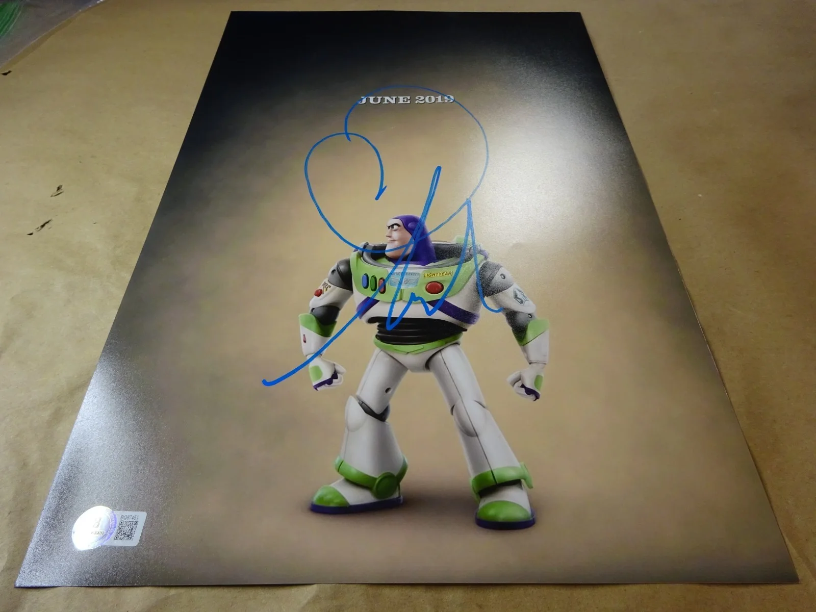 Tim Allen — Signed Tim Allen Autographed Toy Story 11"x17" Photo Beckett BAS COA, изображение 2