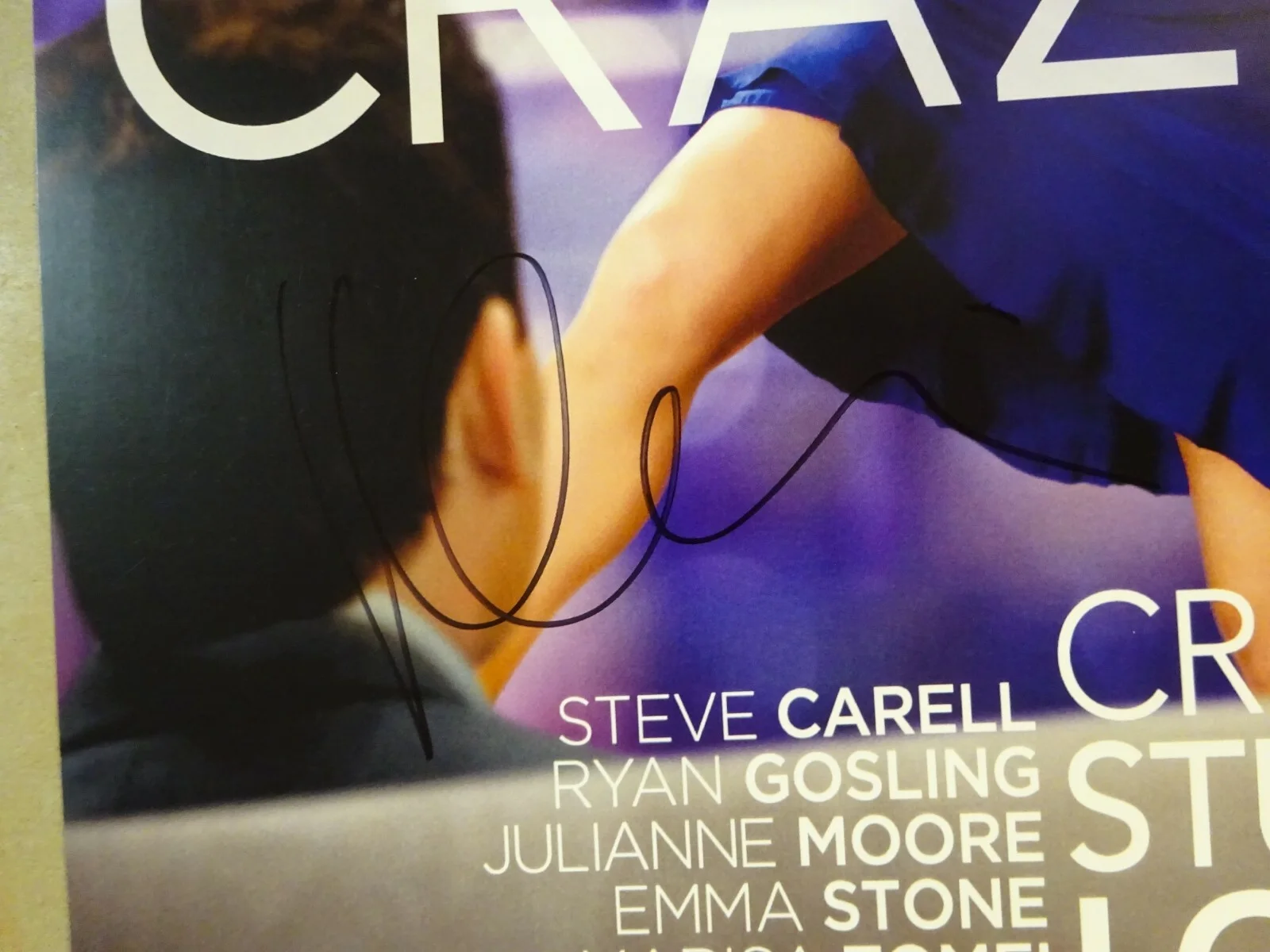 Marisa Tomei — Signed MARISA TOMEI Autographed CRAZY STUPID LOVE Photo 11"x17" BECKETT BAS COA, изображение 4