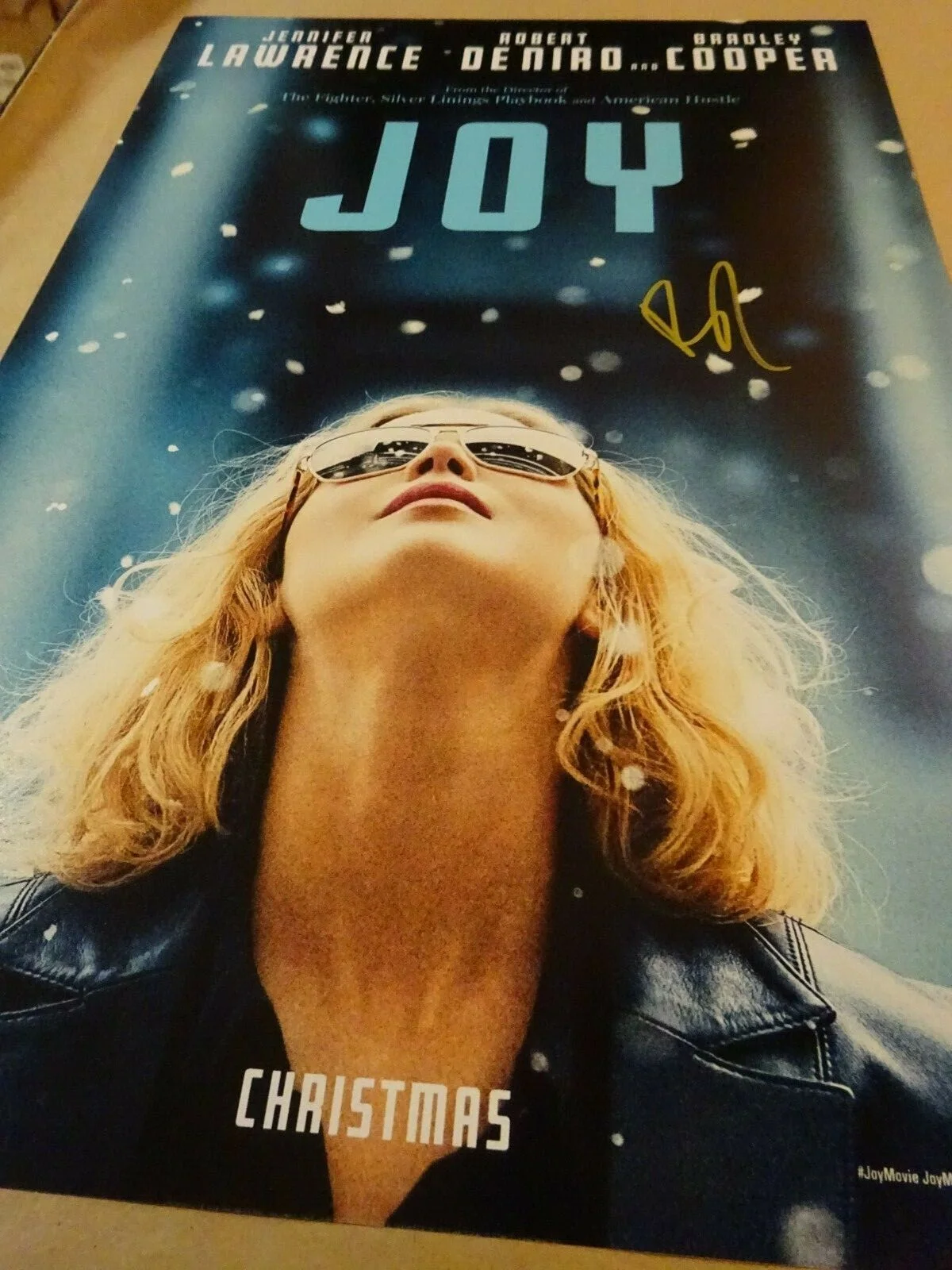 Edgar Ramirez — Signed EDGAR RAMIREZ Autographed JOY 12"x18" Photo BECKETT BAS COA, image 4