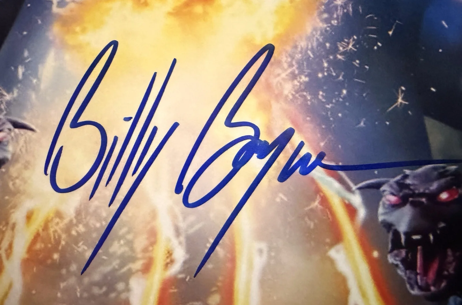 Billy Bryan Stay Puft Marshmallow Man Ghostbusters signed 8x10 photo read desc, изображение 2