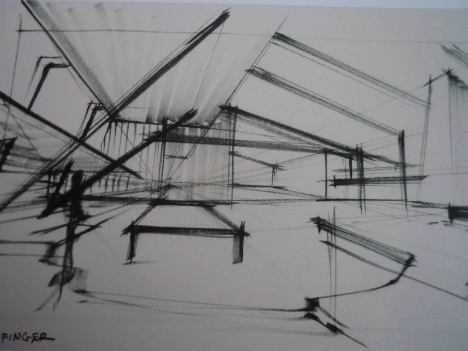 14x11 framed ready to 007 james bond goldfinger storyboard rumpus room drawings, изображение 2