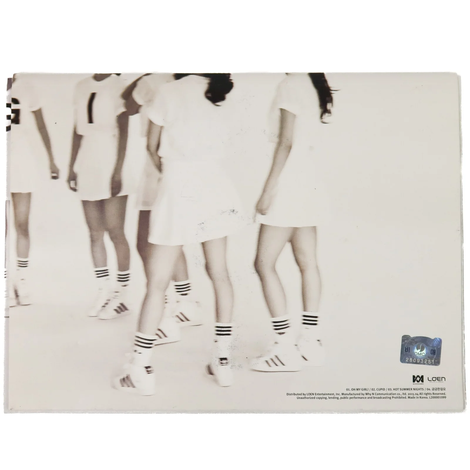 Oh My Girl - Cupid 1st Mini Album Signed Autographed Promo CD + PC + Insert 2015, изображение 2