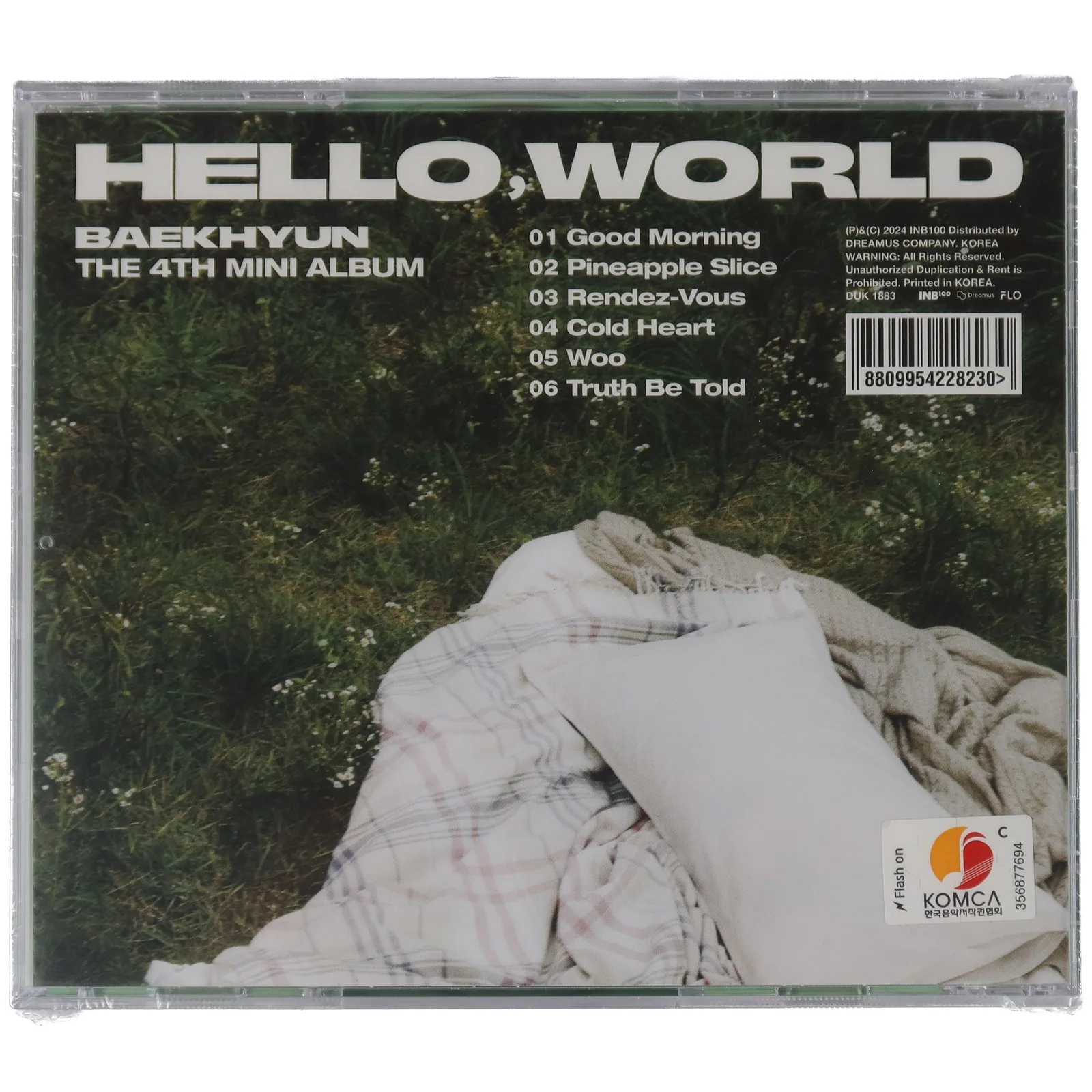 Baekhyun - Hello, World [Jewel / World Ver.] 4th Mini Album Signed CD 2024 Exo, изображение 2