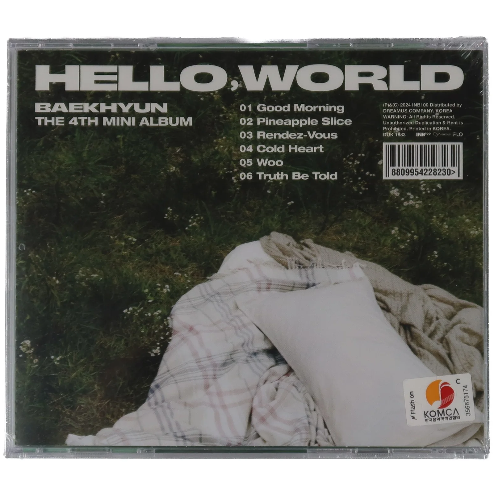 Baekhyun - Hello, World [Jewel / World Ver.] 4th Mini Album Signed CD 2024 Exo, image 2