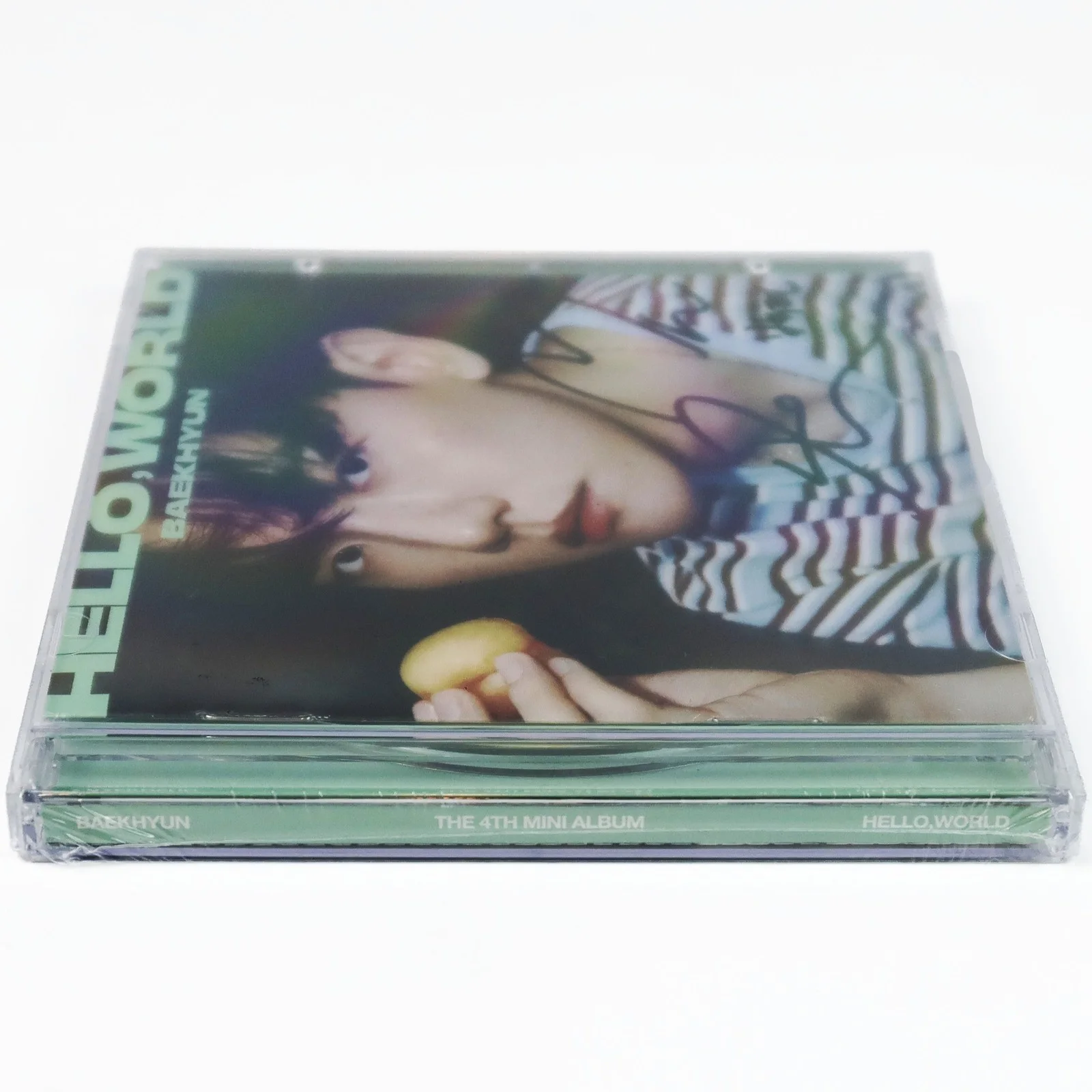 Baekhyun - Hello, World [Jewel / World Ver.] 4th Mini Album Signed CD 2024 Exo, image 3