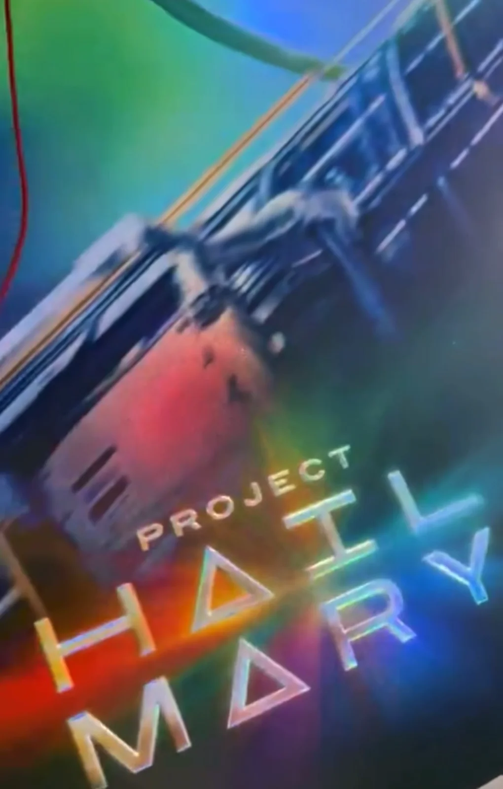 Project Hail Mary Dolby Cinema Exclusive Poster Megabox Korea Limited PHM Rare, изображение 2