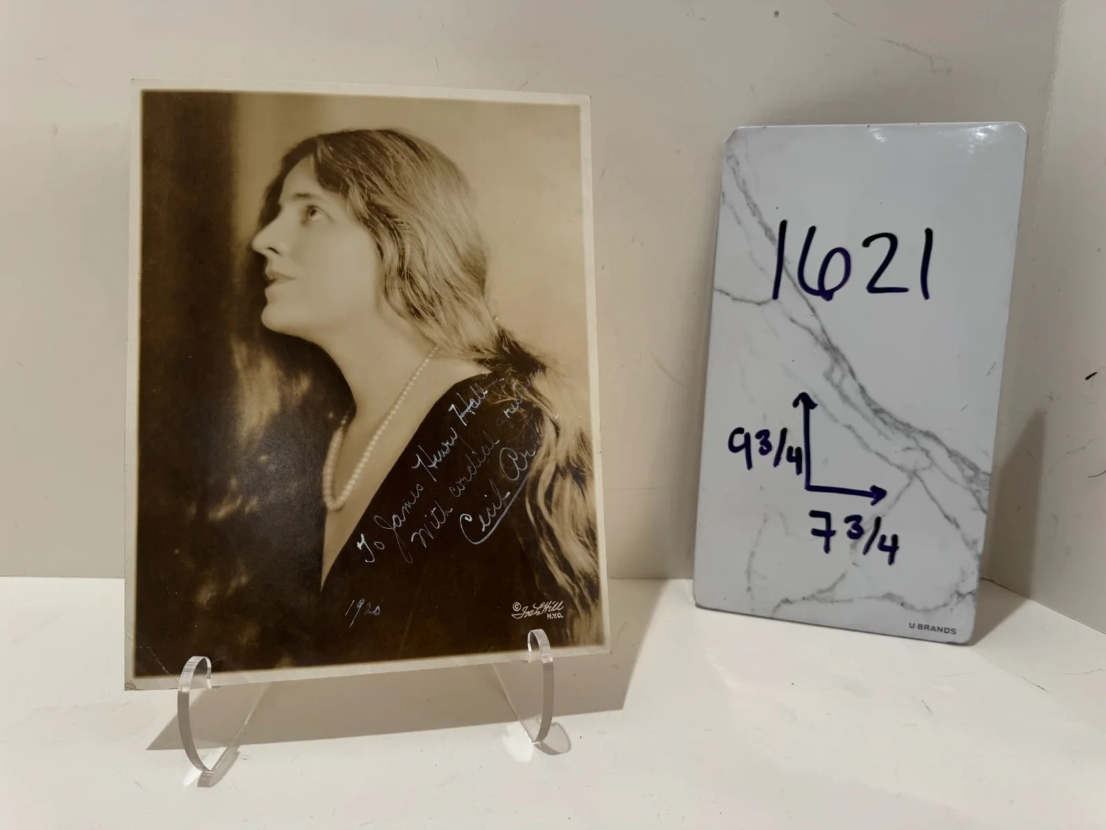 Elisabeth Schwarzkopf Signed 8x10 Photo with La Scala Autographs Invoice Provena, изображение 5