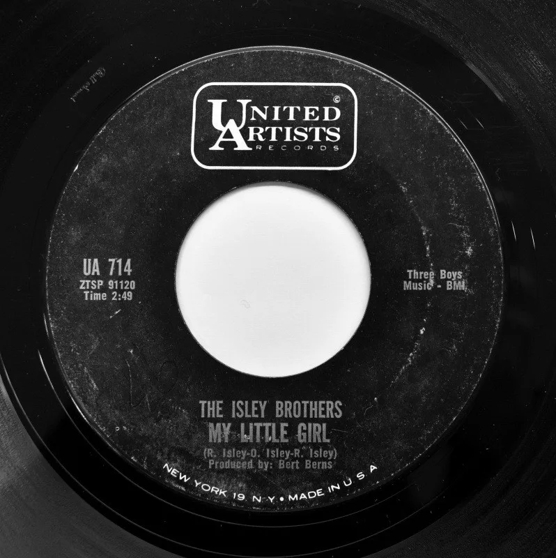 The Isley Brothers - Who's That Lady / My Little Girl (7"), изображение 2
