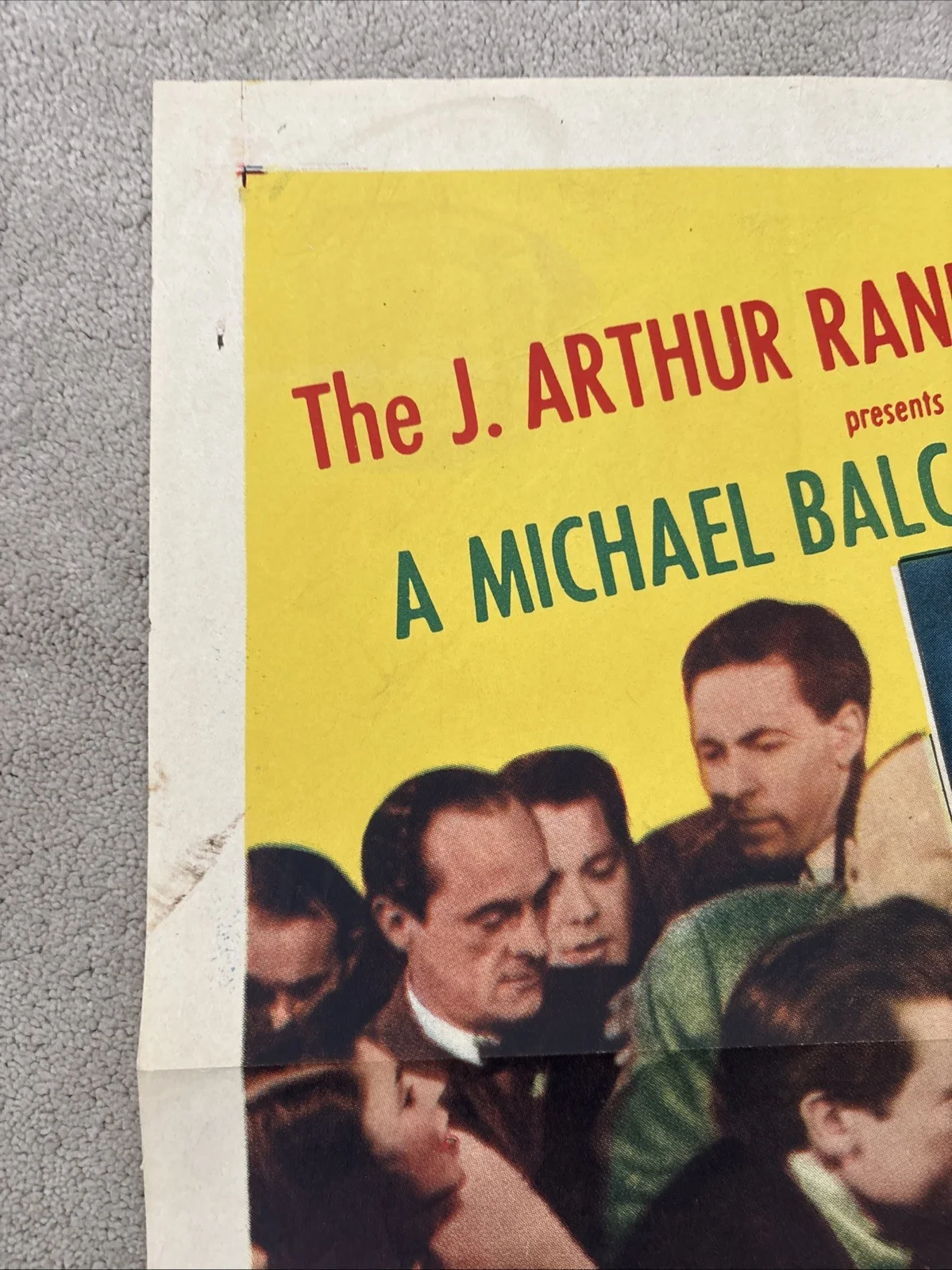 The Square Ring (1955) Original US One Sheet Movie Poster, изображение 2