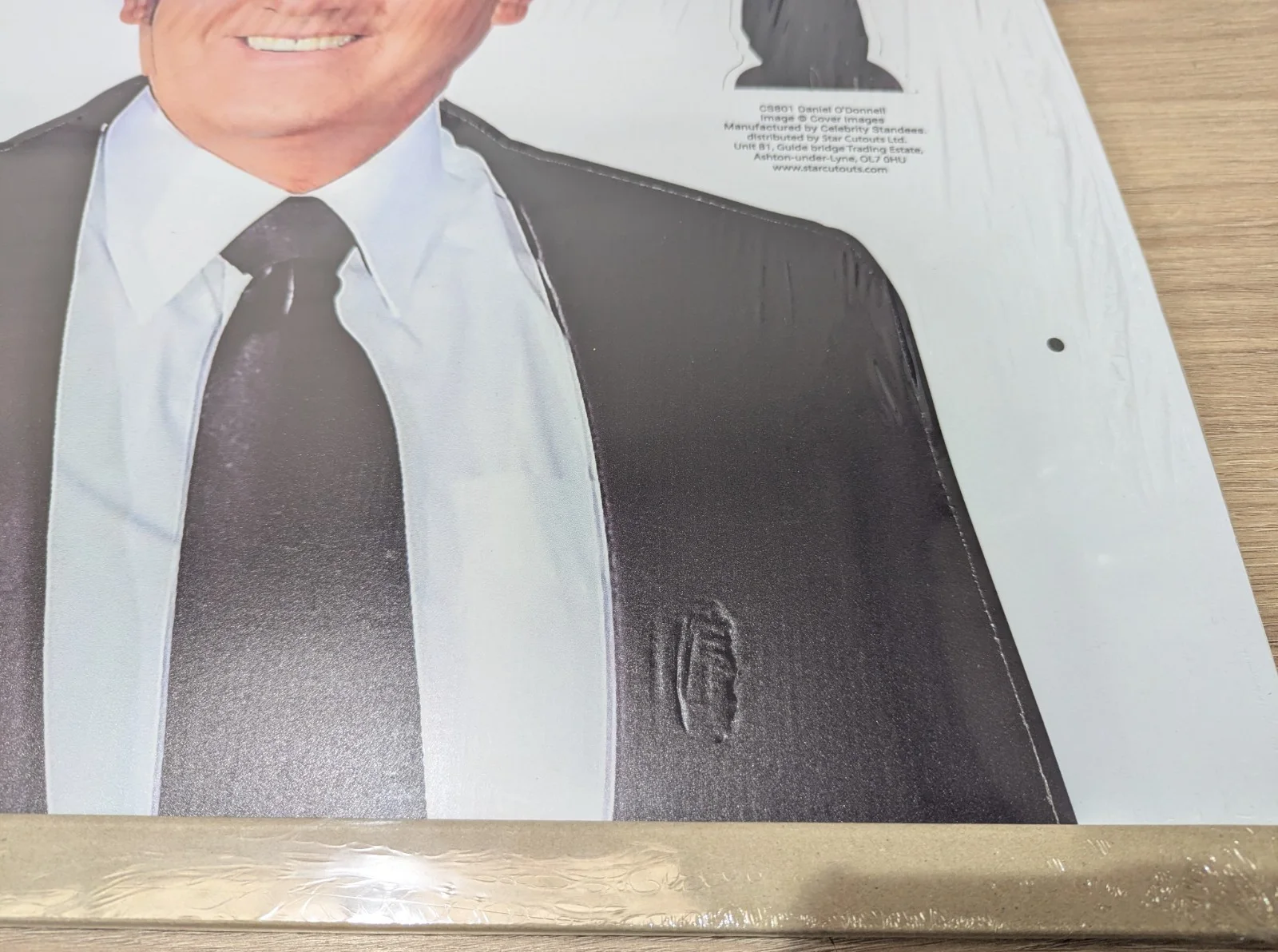 Daniel O'Donnell Irish Singer Cardboard Cutout / Standee 179cm x 72cm *Damaged*, image 3