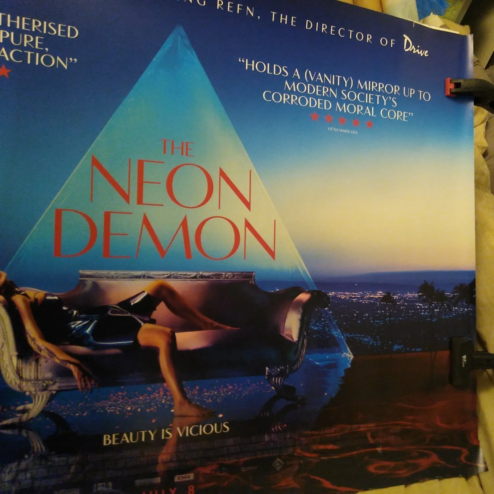 The Neon Demon Original 2016 DS Quad Poster Nicolas Winding Refn Elle Fanning, image 2