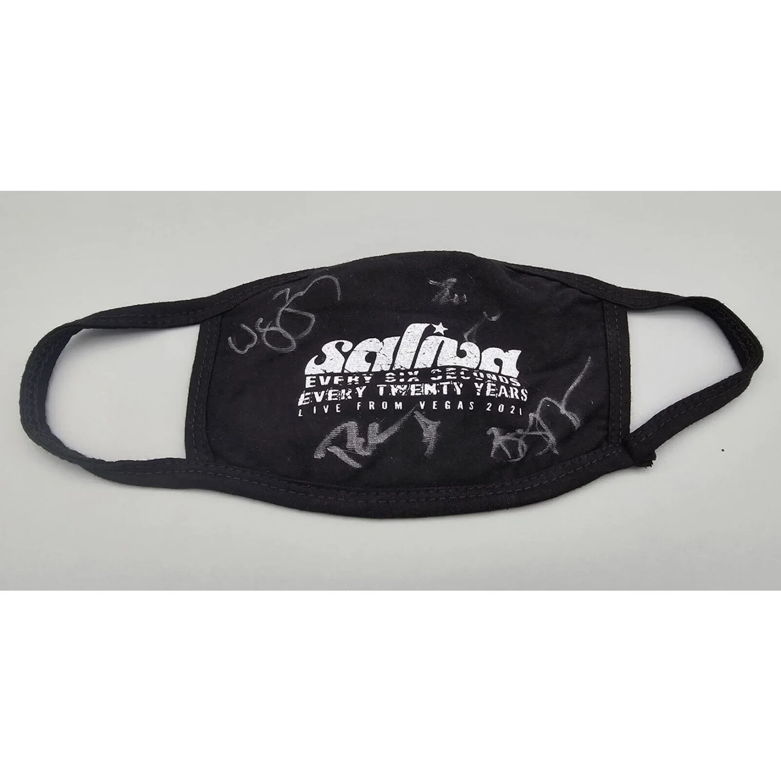 Saliva band signed "Every Twenty Years" livestream face mask Every Six Seconds, изображение 2