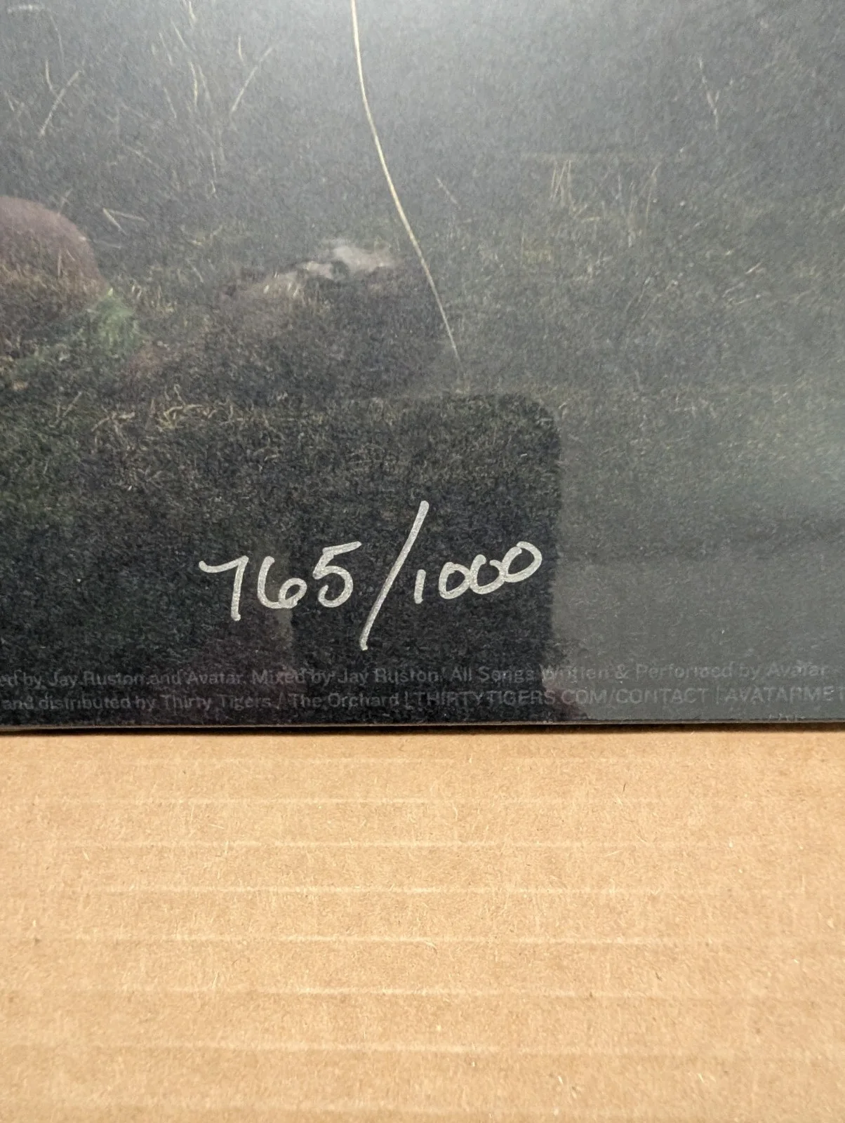 Avatar Don't Go Into The Forest Signed Vinyl - Sealed From Avatar Merch, изображение 3