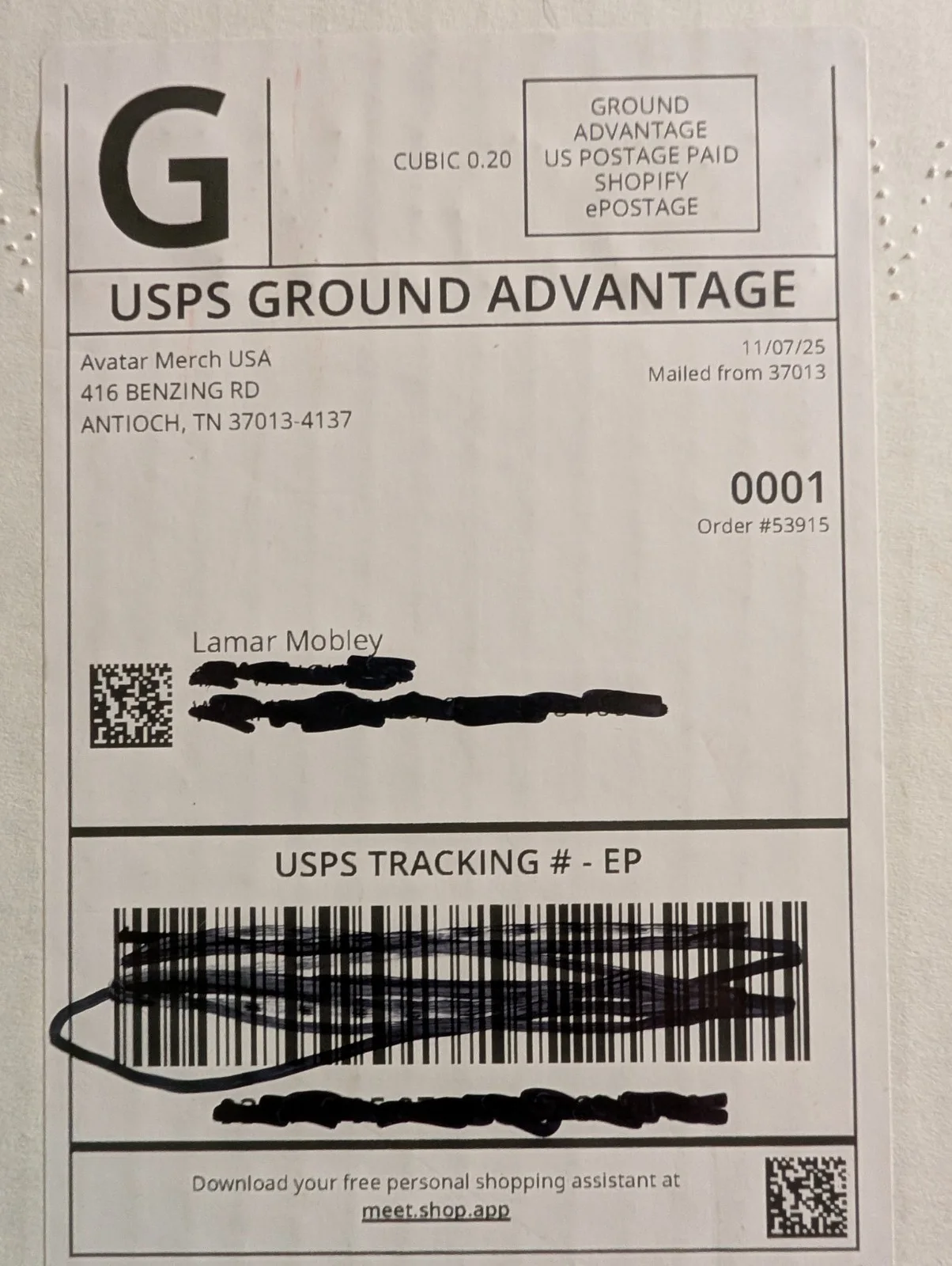 Avatar Don't Go Into The Forest Signed Vinyl - Sealed From Avatar Merch, изображение 5