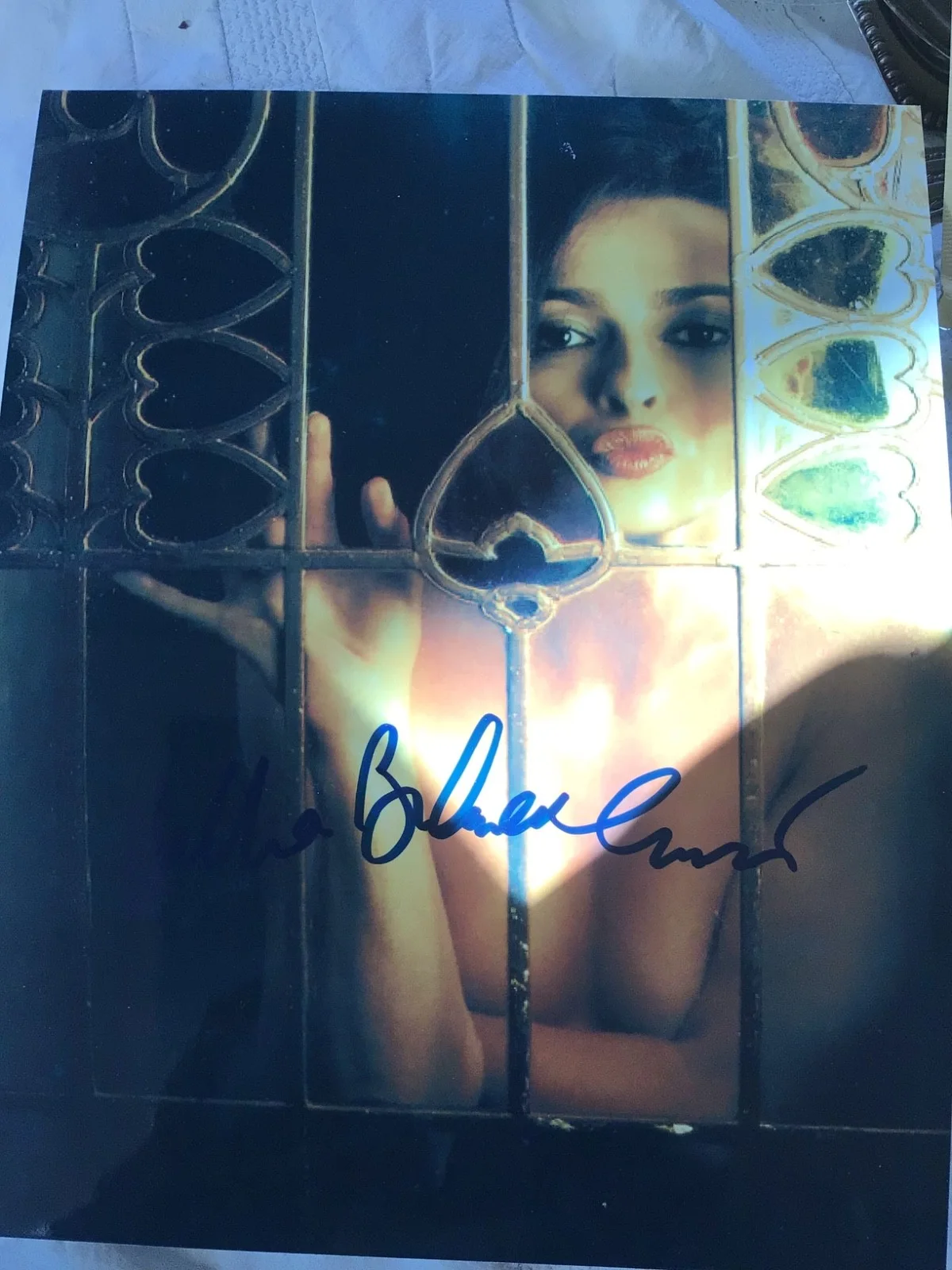 Helena bonham Carter autographed photo Maxim mag authenticated cert. Included, изображение 5