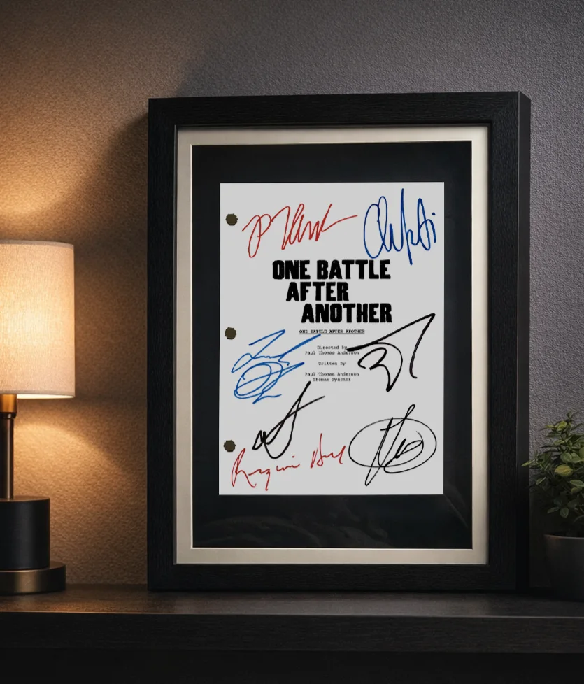 One Battle After Another, Signed Movie Prop Replica Script with Cast Autographs, image 5