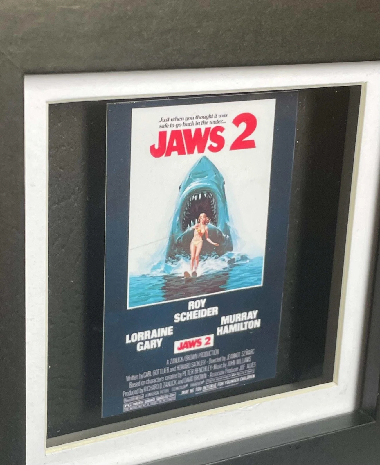 Jaws, Mini-Cinema Framed Movie Poster, Reproduction, изображение 5