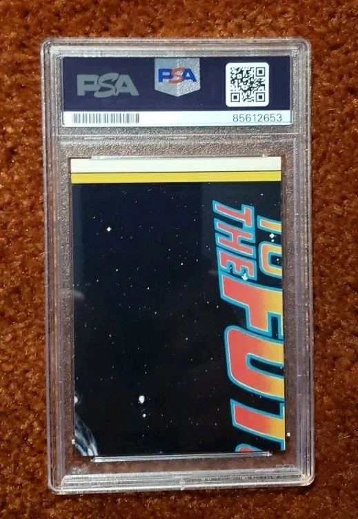 *CHRISTOPHER LLOYD* 1989 Topps Back To The Future Signed AUTO Autograph PSA/DNA, image 2
