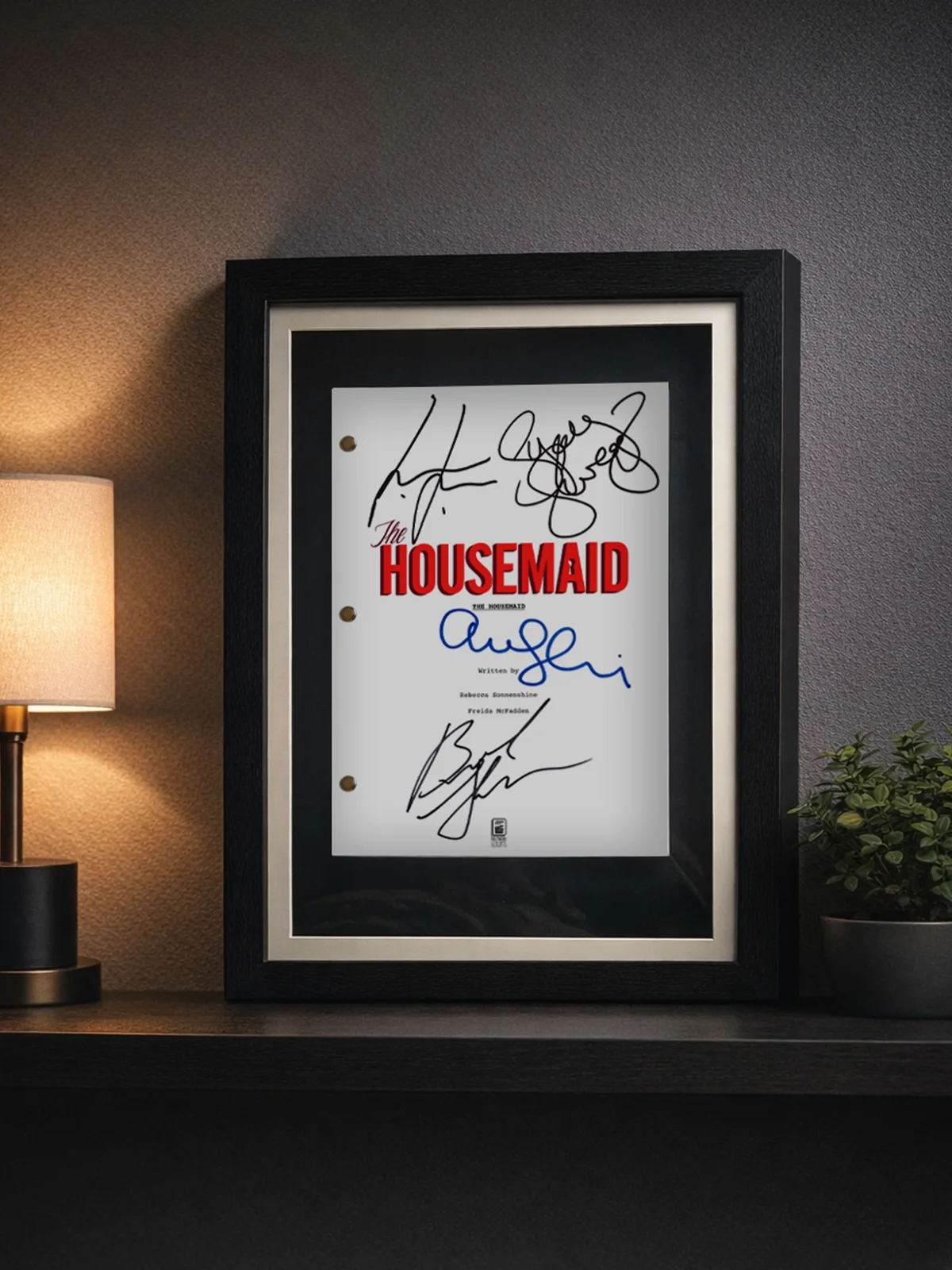 The Housemaid Signed Movie Script Full Screenplay Reproduction + Cast Autographs, изображение 3