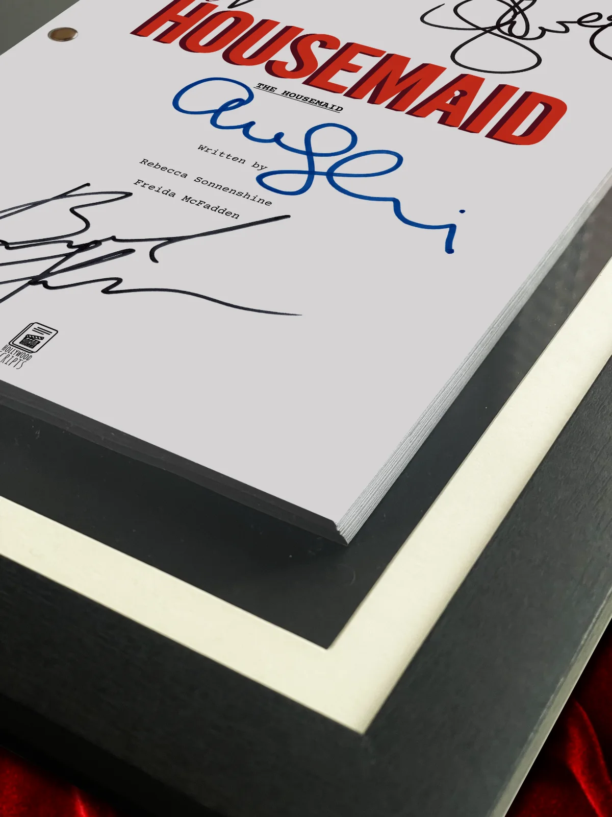 The Housemaid Signed Movie Script Full Screenplay Reproduction + Cast Autographs, изображение 4