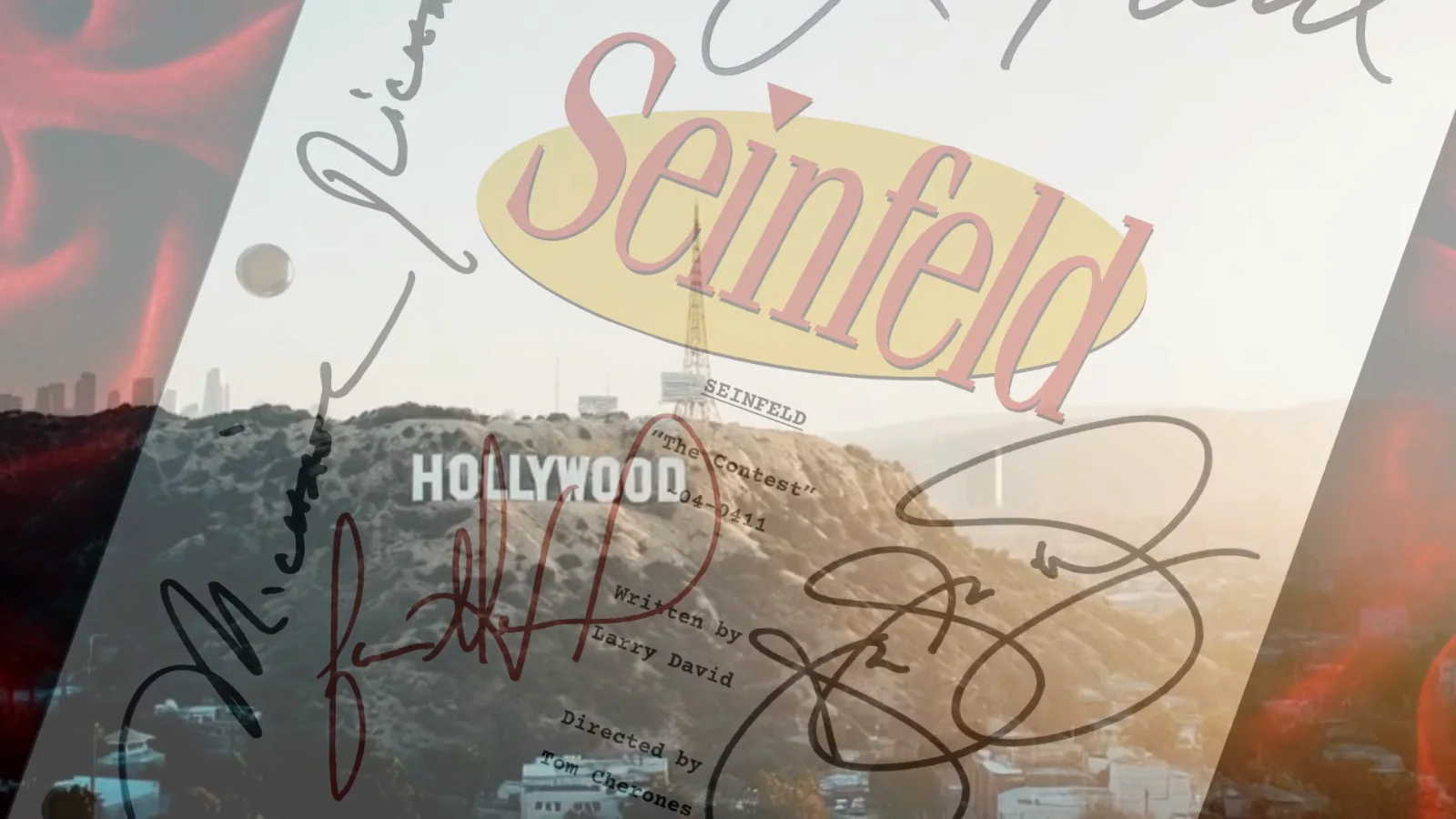 Seinfeld, Signed TV Script, The Contest, Full Screenplay Reproduction + Cast, image 3