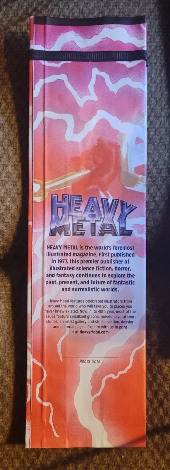 Alex Ross — Alex Ross Signed Dark Matter Coffee Heavy Metal, image 2
