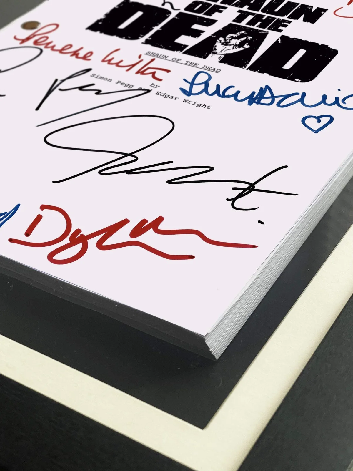 Shaun of the Dead, Signed Movie Script & Autographs Limited Edition Reproduction, изображение 2