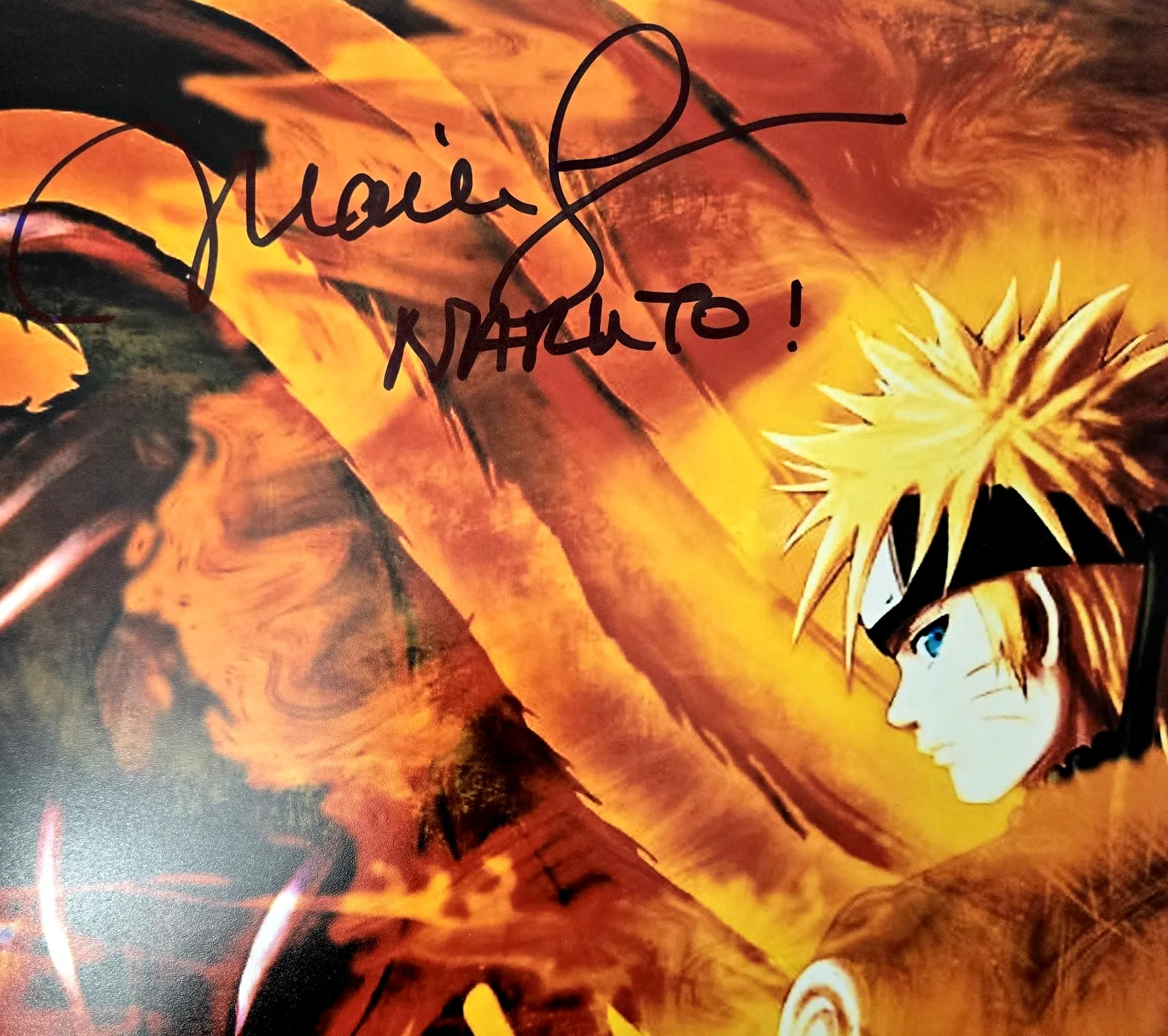 MAILE FLANAGAN — Maile Flanagan Signed Photo Naruto Autograph Anime Boruto 11x14 JSA COA 335, image 3