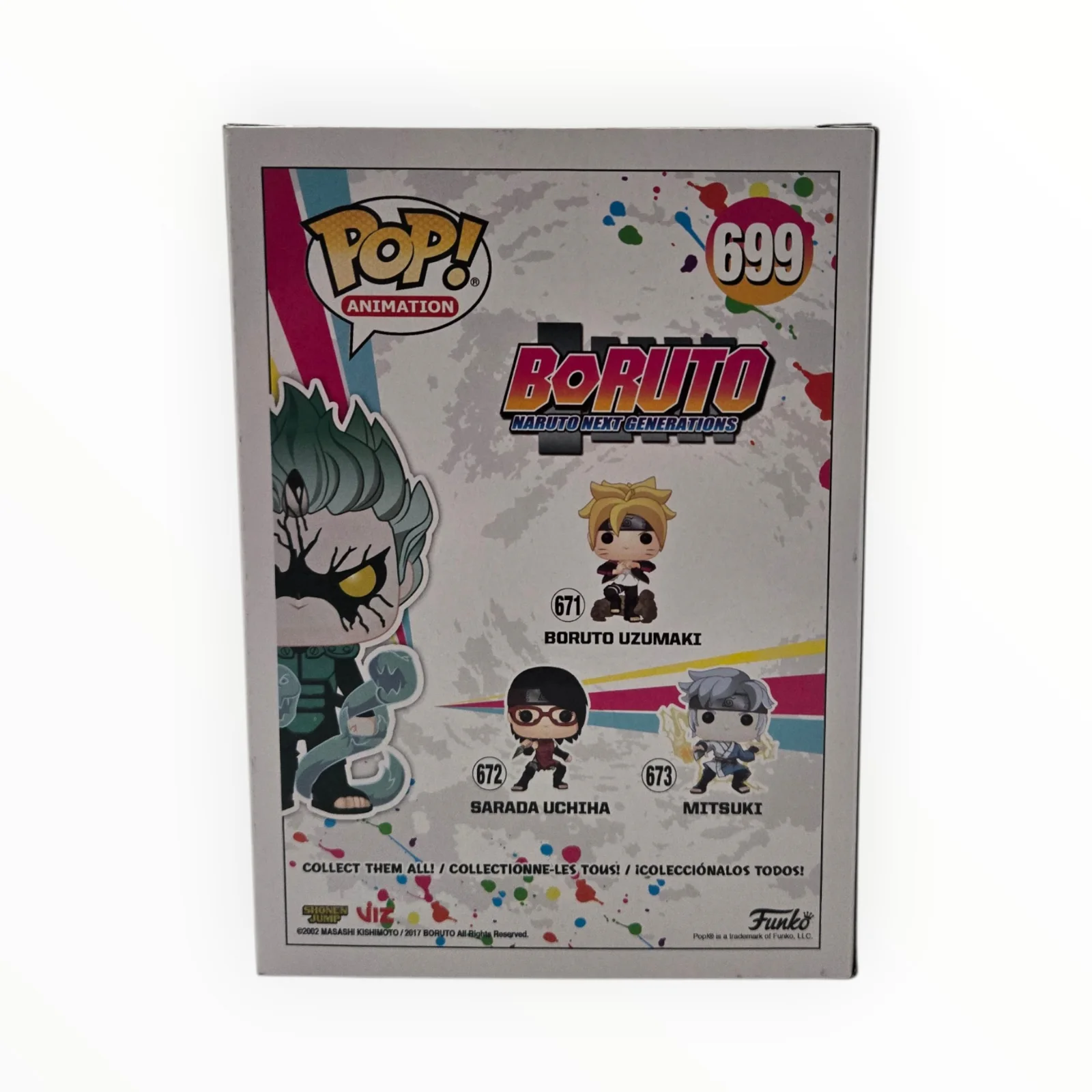 Robbie Daymond — Robbie Daymond Signed Funko Pop #699 Mitsuki Sage Mode Boruto Autograph JSA 423, image 3