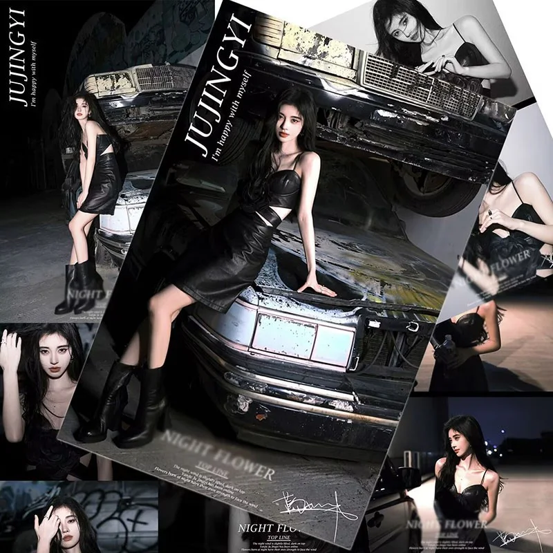 Ju Jingyi 酷飒风 Pictures Photo Card 12pcs Posters, изображение 3