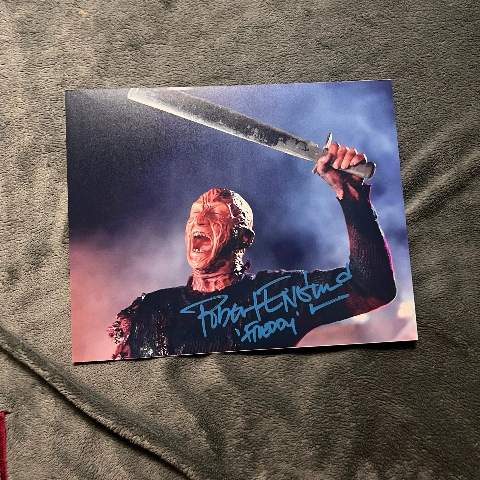 Robert Englund — Robert Englund Signed Autograph A Nightmare On Elm Street 8x10 Freddy Vs Jason