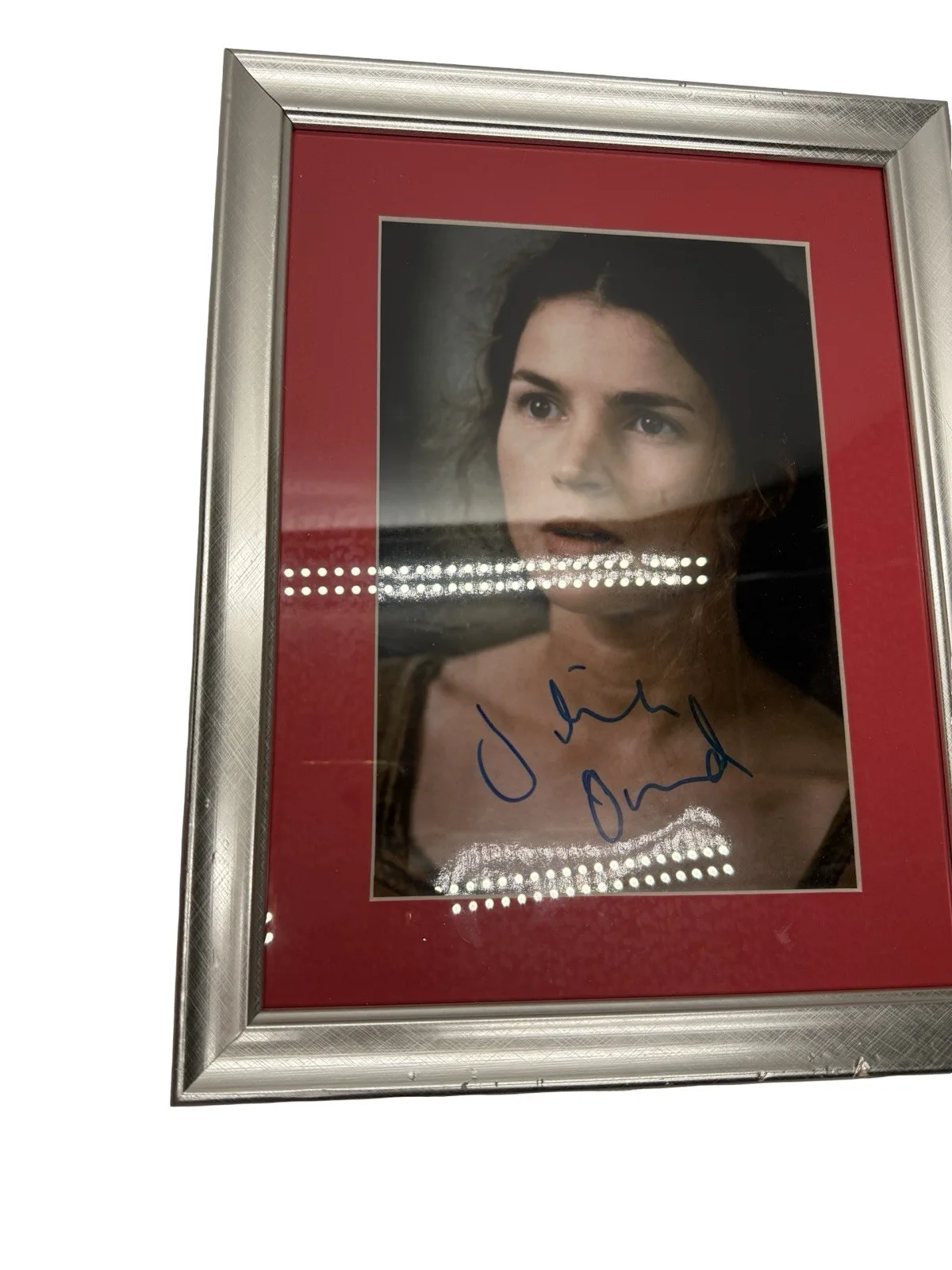 Julia Ormond Signed Framed Autograph, image 2
