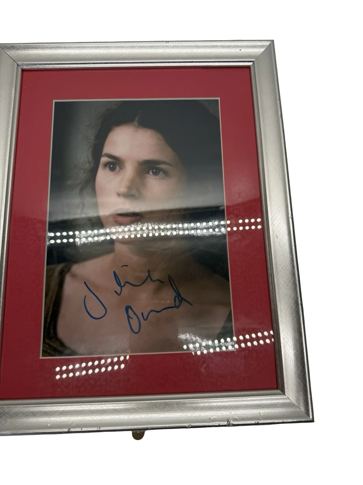 Julia Ormond Signed Framed Autograph, image 3